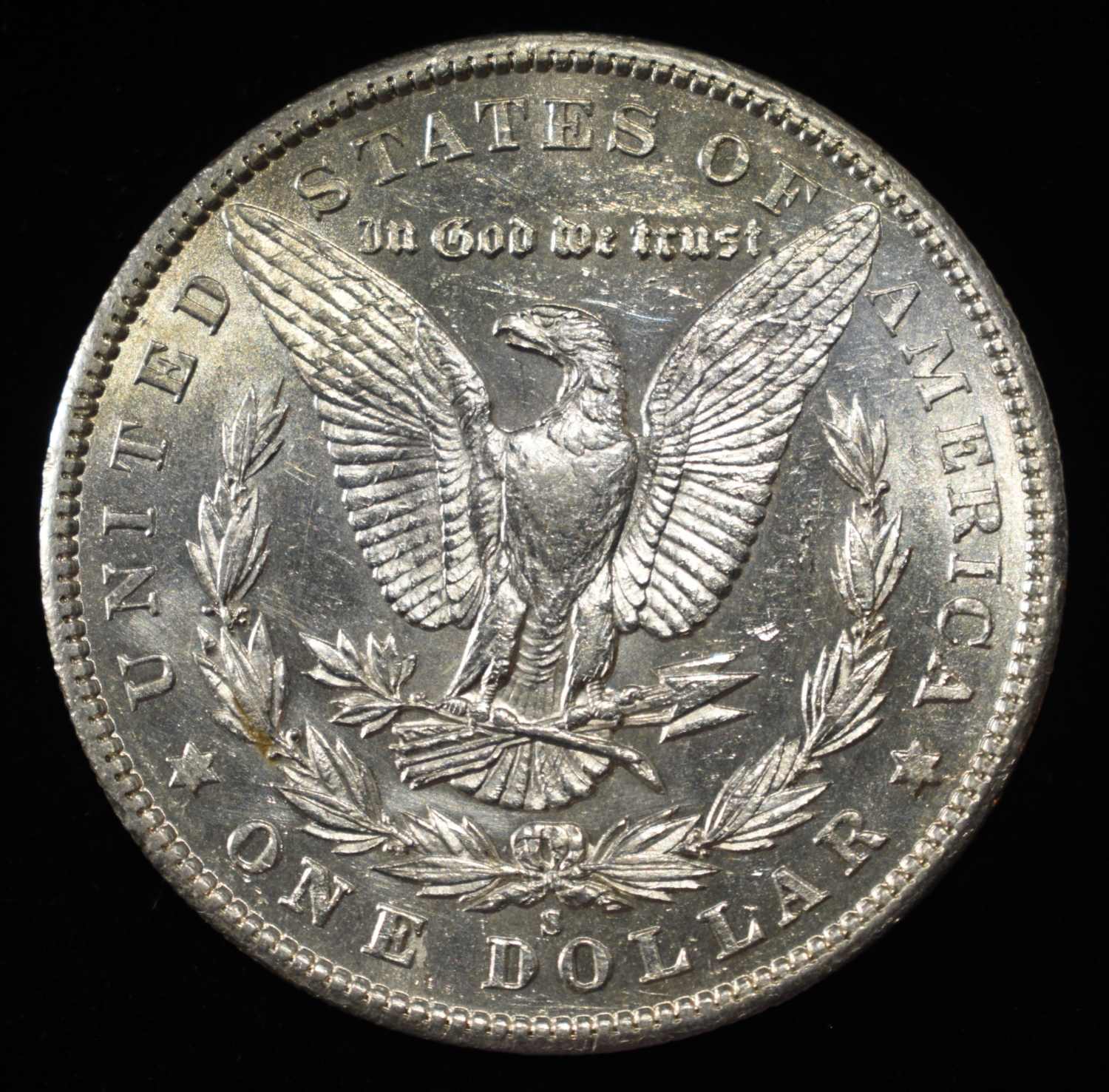1902-S MORGAN DOLLAR AU/BU