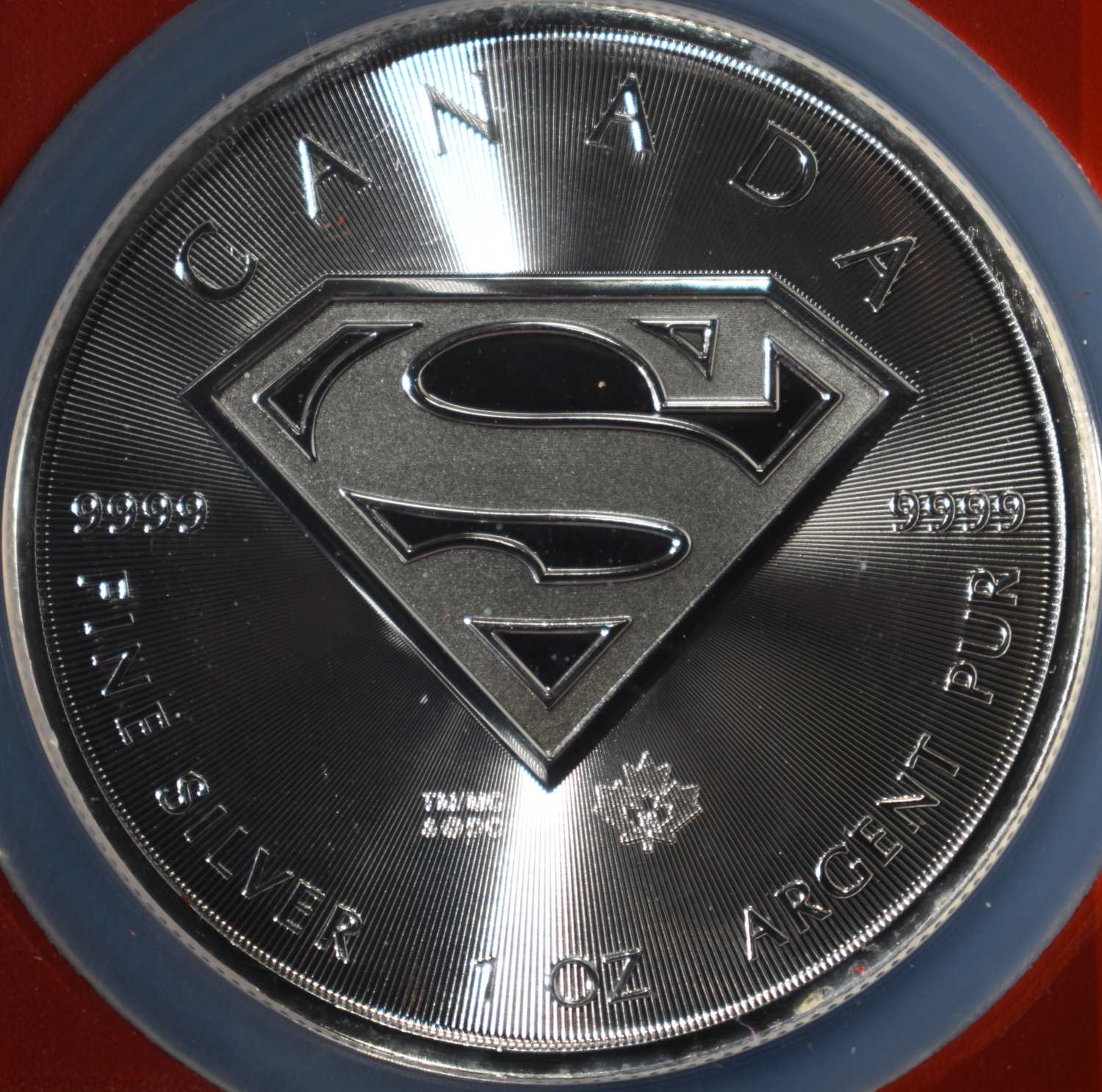 2016 1 OZ SILVER CANADA SUPERMAN NGC MS-69