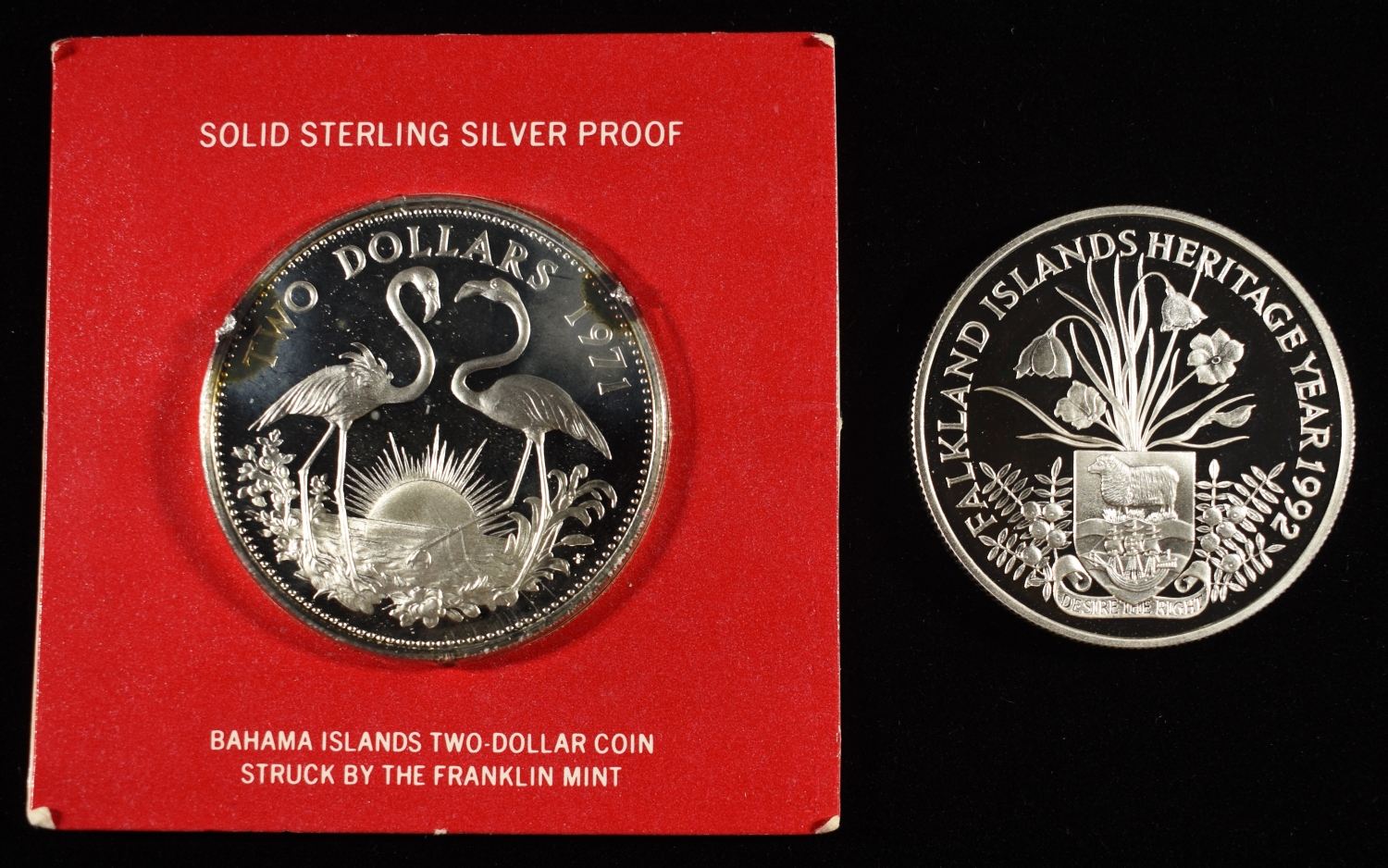 MIXED FOREIGN 92.5% SILVER COIN LOT ASW 1.73