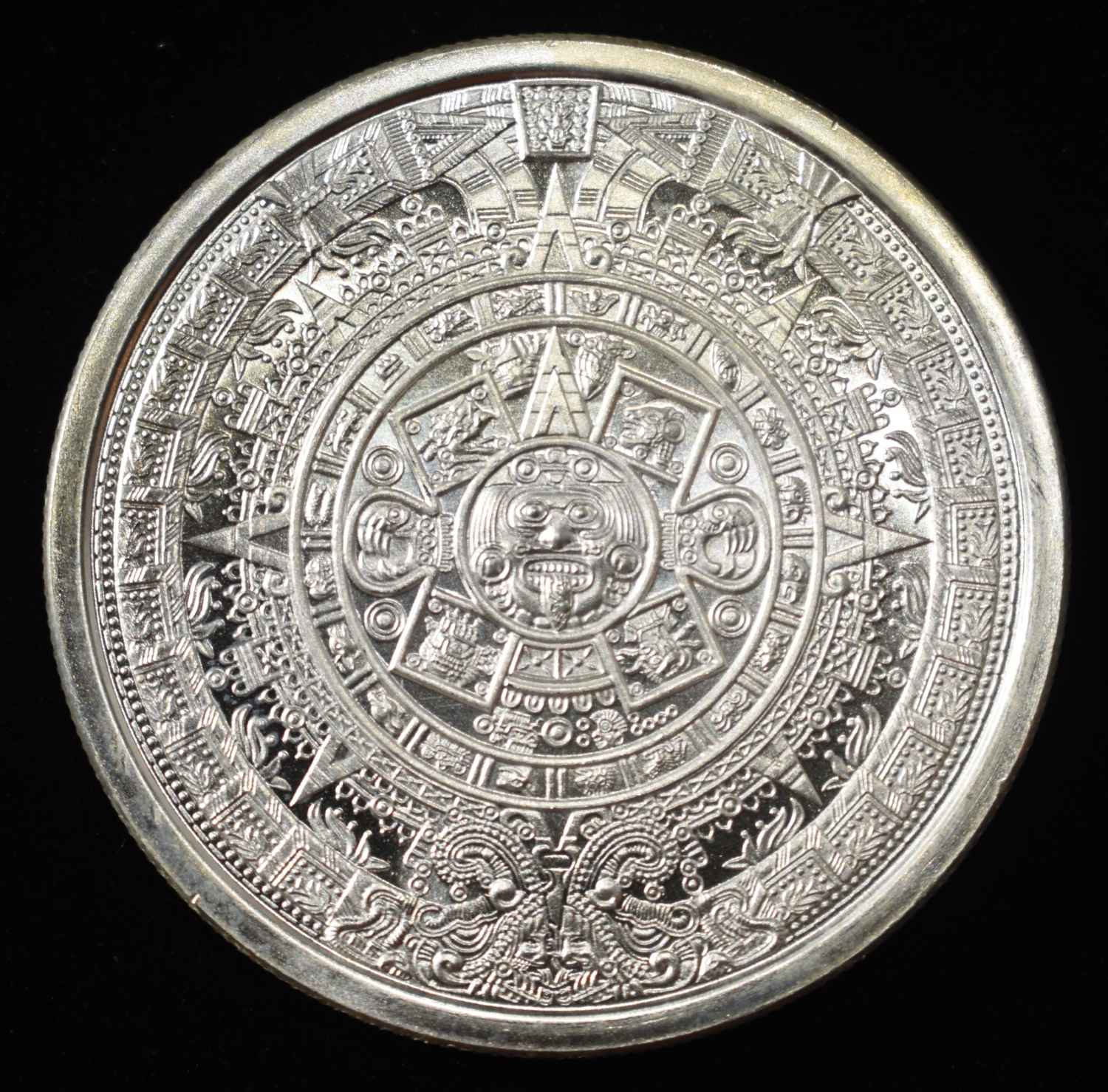 CUAUHTEMOC 1 OZ .999 SILVER ROUND