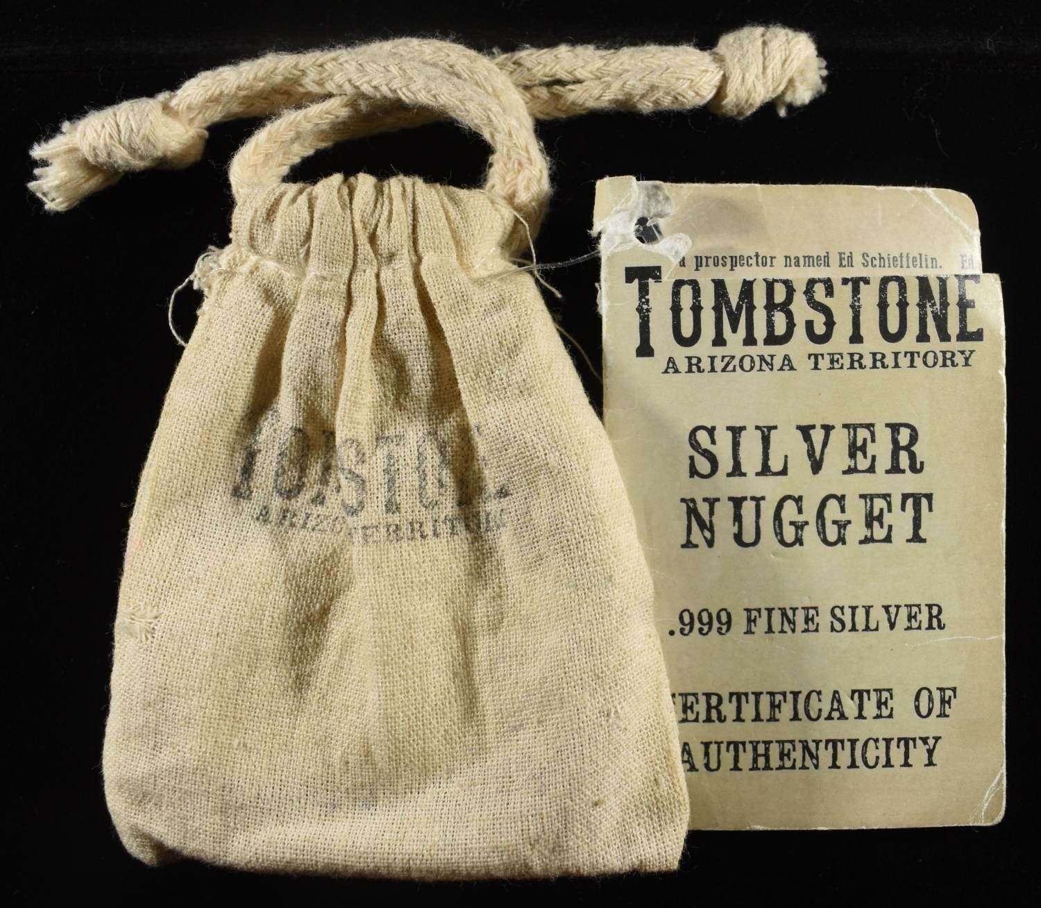 TOMBSTONE 5 OZ 0.999 SILVER NUGGET