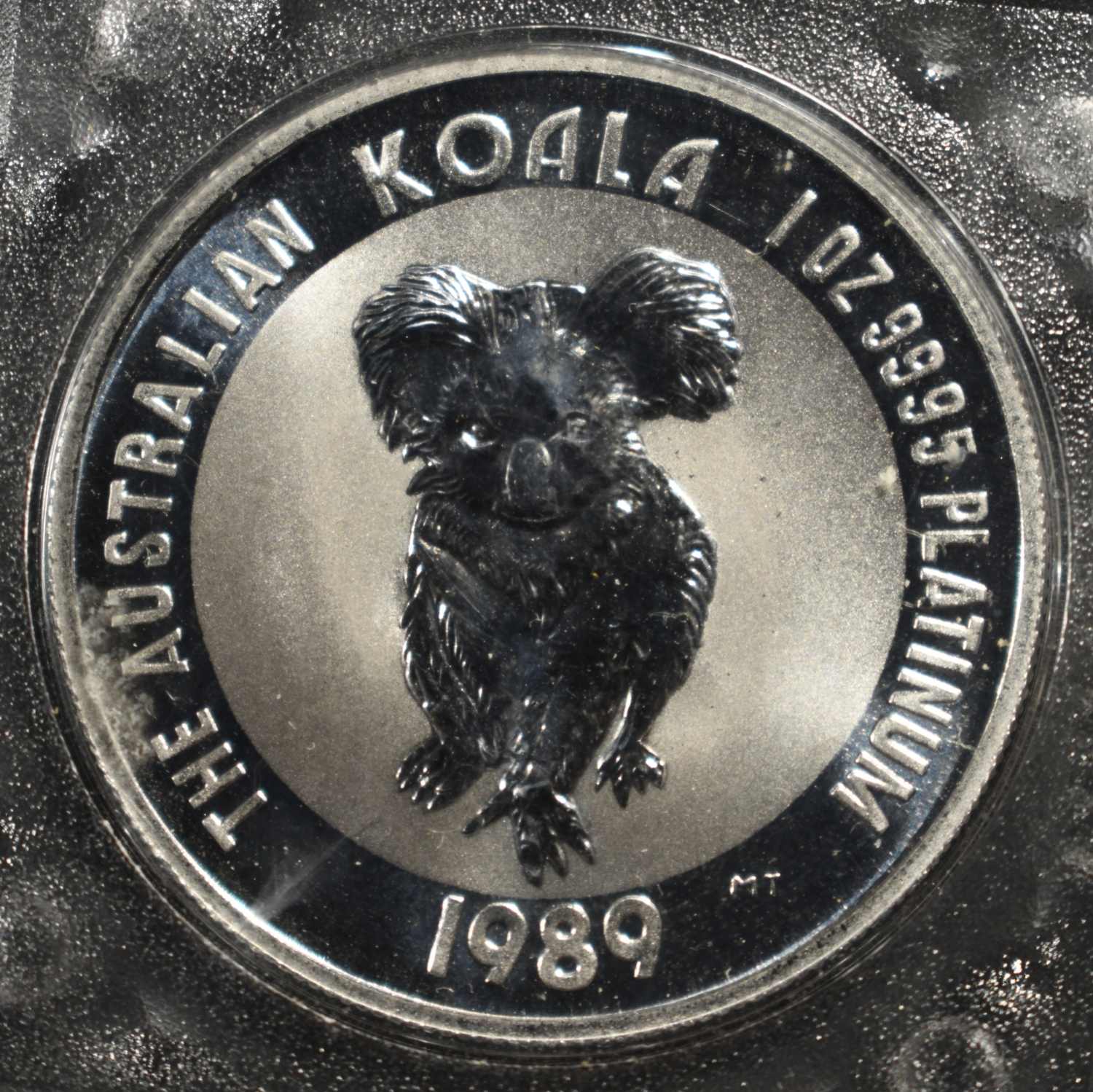 1989 KOALA 1 OZ 0.995 PLATINUM