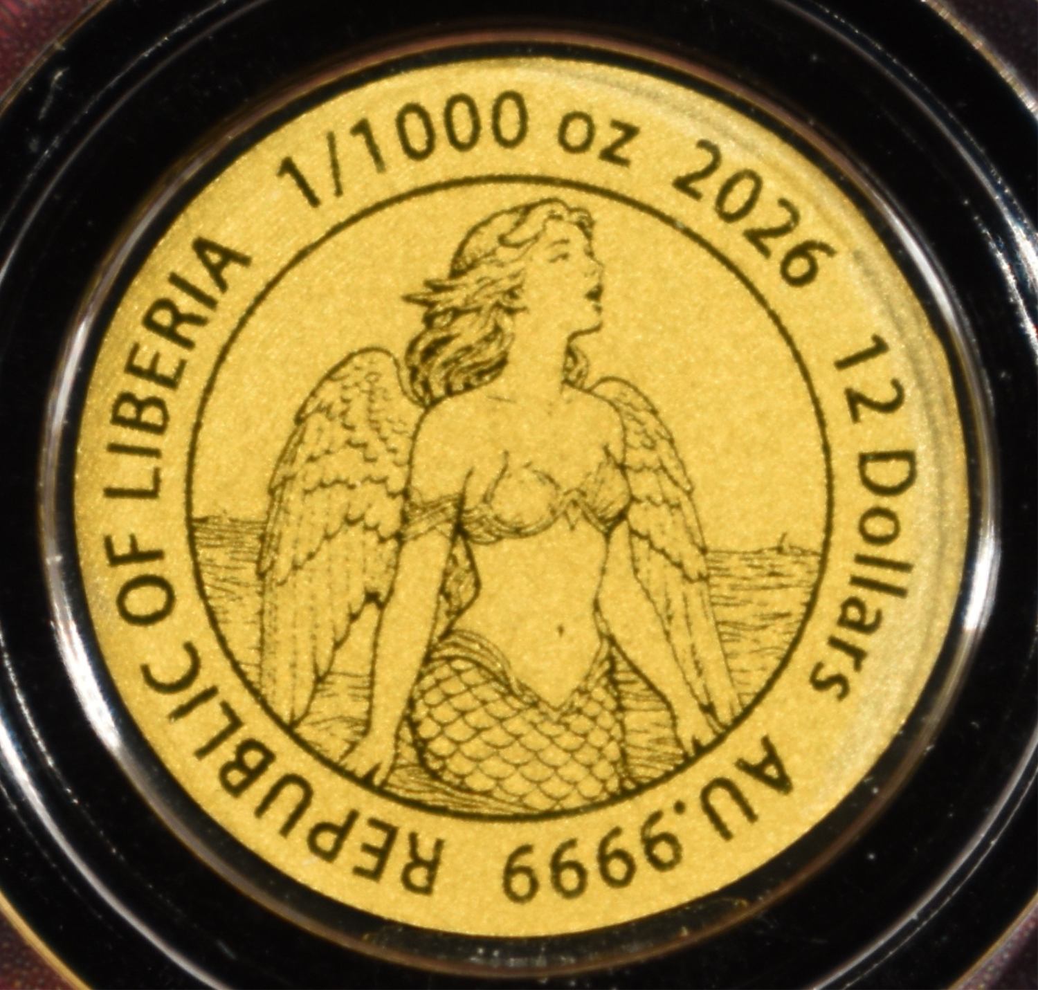 (5) SIREN 2026 $12 GOLD 1/1000TH OZ