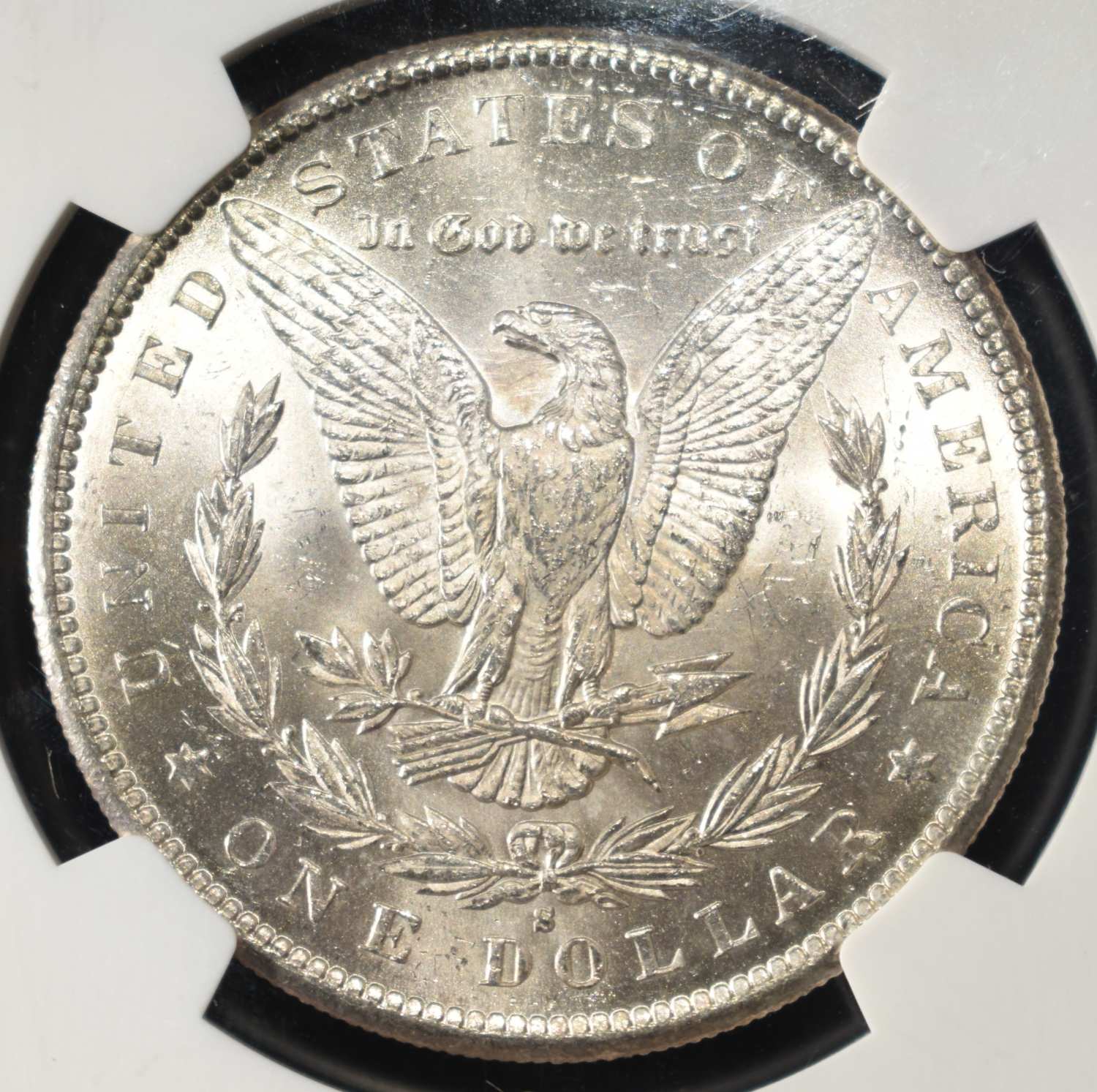 1897-S MORGAN DOLLAR NGC MS-64