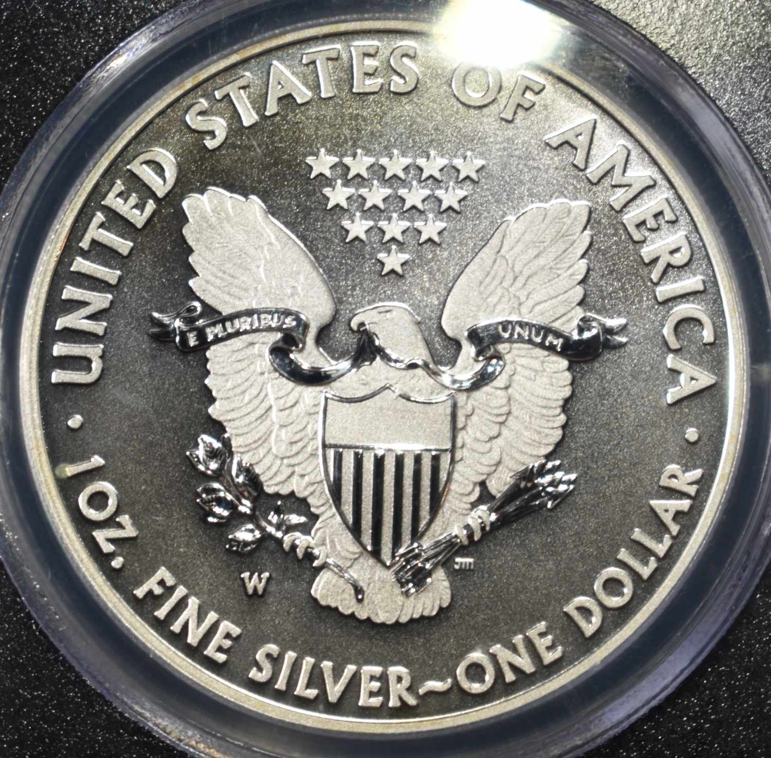 2013-W ENHANCED SILVER EAGLE PCGS SP-69