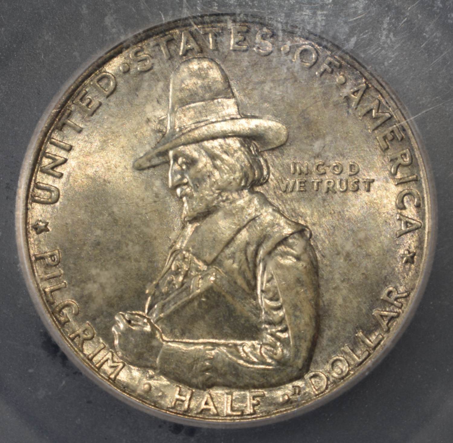 1920 PILGRIM HALF DOLLAR COMMEM ICG MS-66
