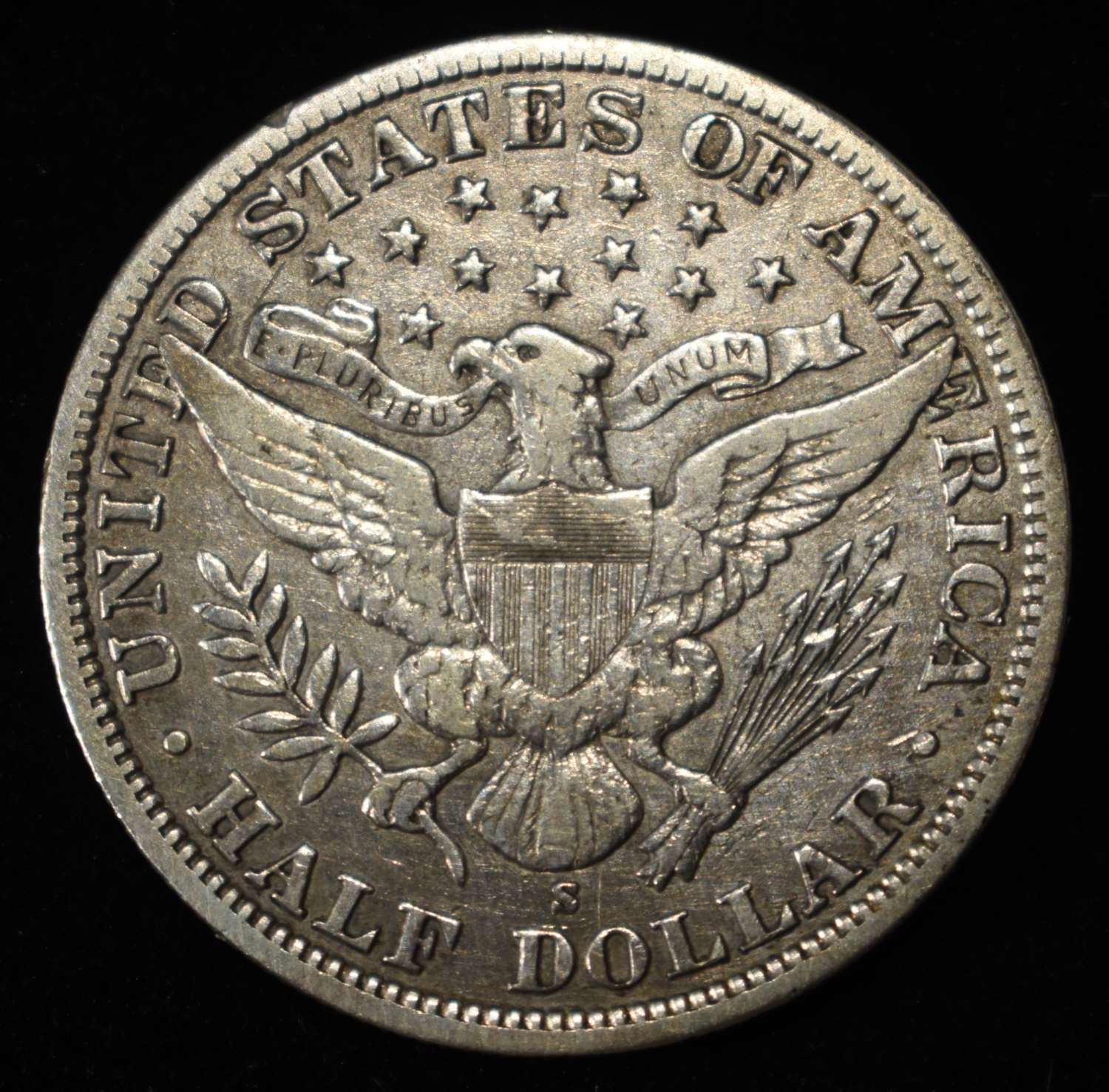 1903-S BARBER HALF DOLLAR XF