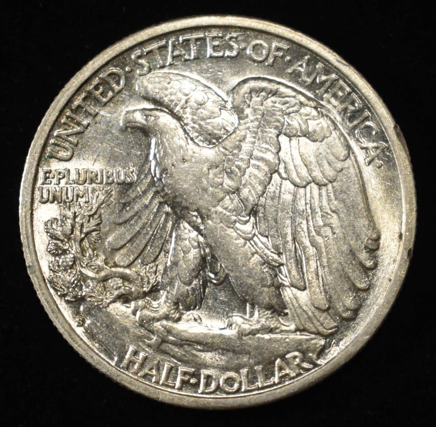 1929-S WALKING LIBERTY HALF DOLLAR CH AU