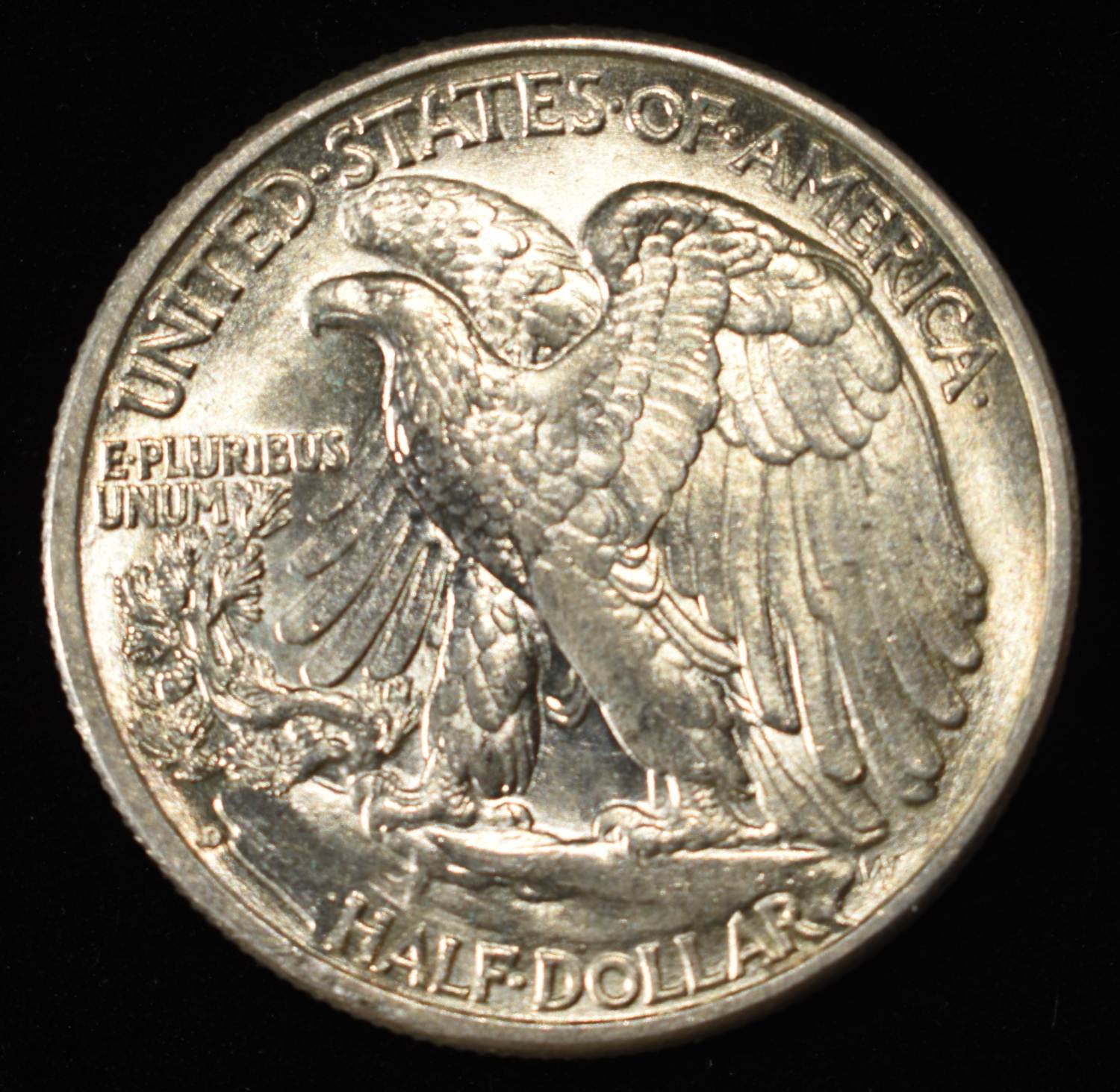 1939-D WALKING LIBERTY HALF DOLLAR GEM BU