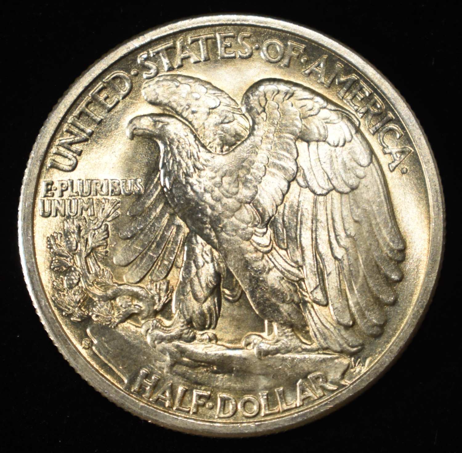 1943-S WALKING LIBERTY HALF DOLLAR GEM BU