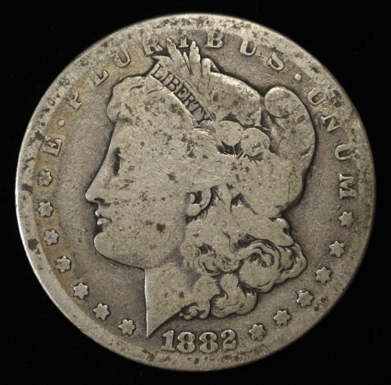 1882-S MORGAN DOLLAR