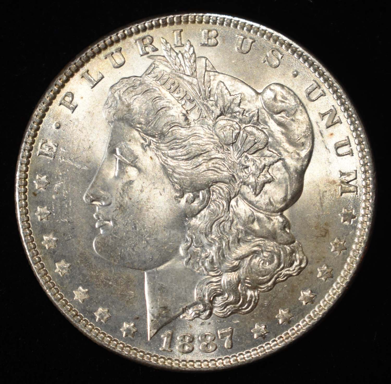 1887 MORGAN DOLLAR BU