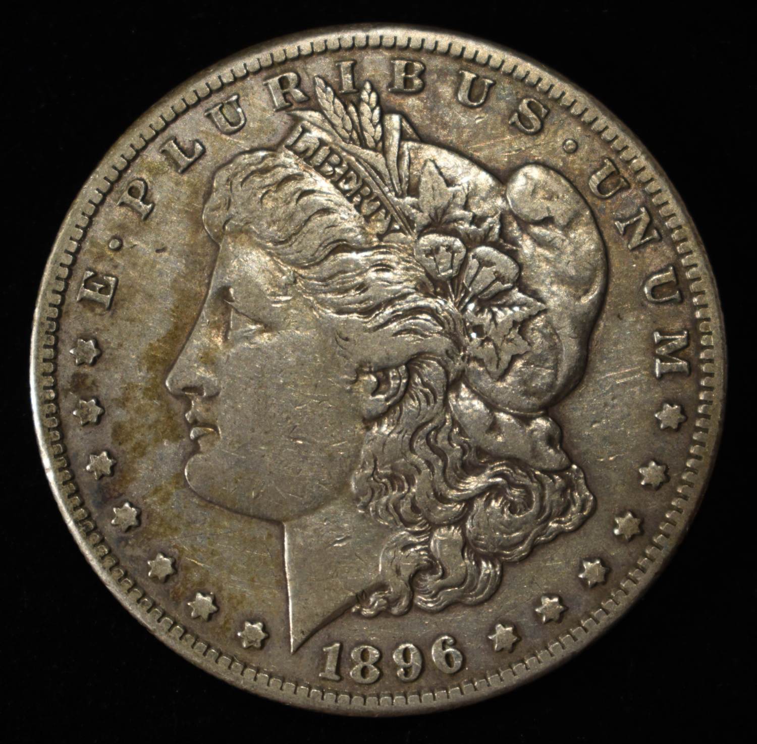 1896-S MORGAN DOLLAR XF
