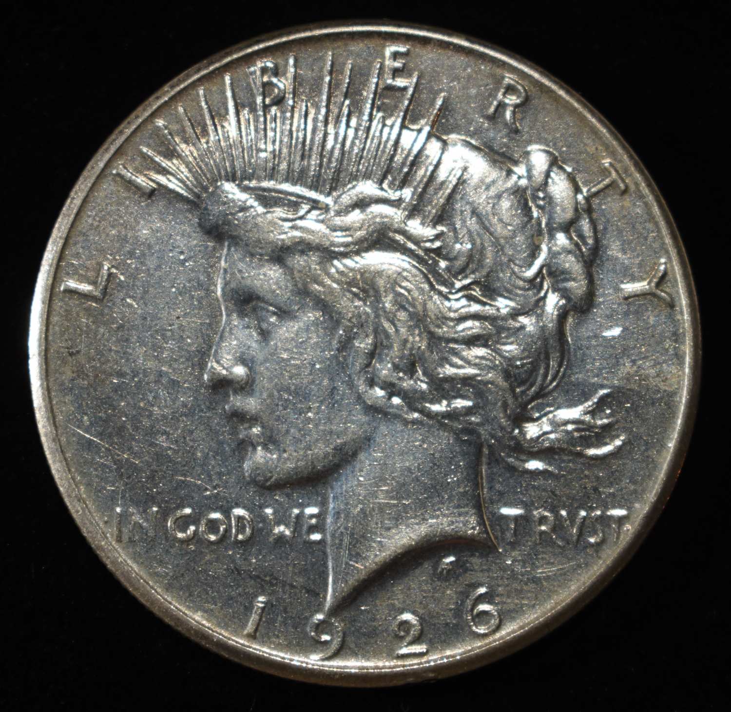 1926-S PEACE DOLLAR