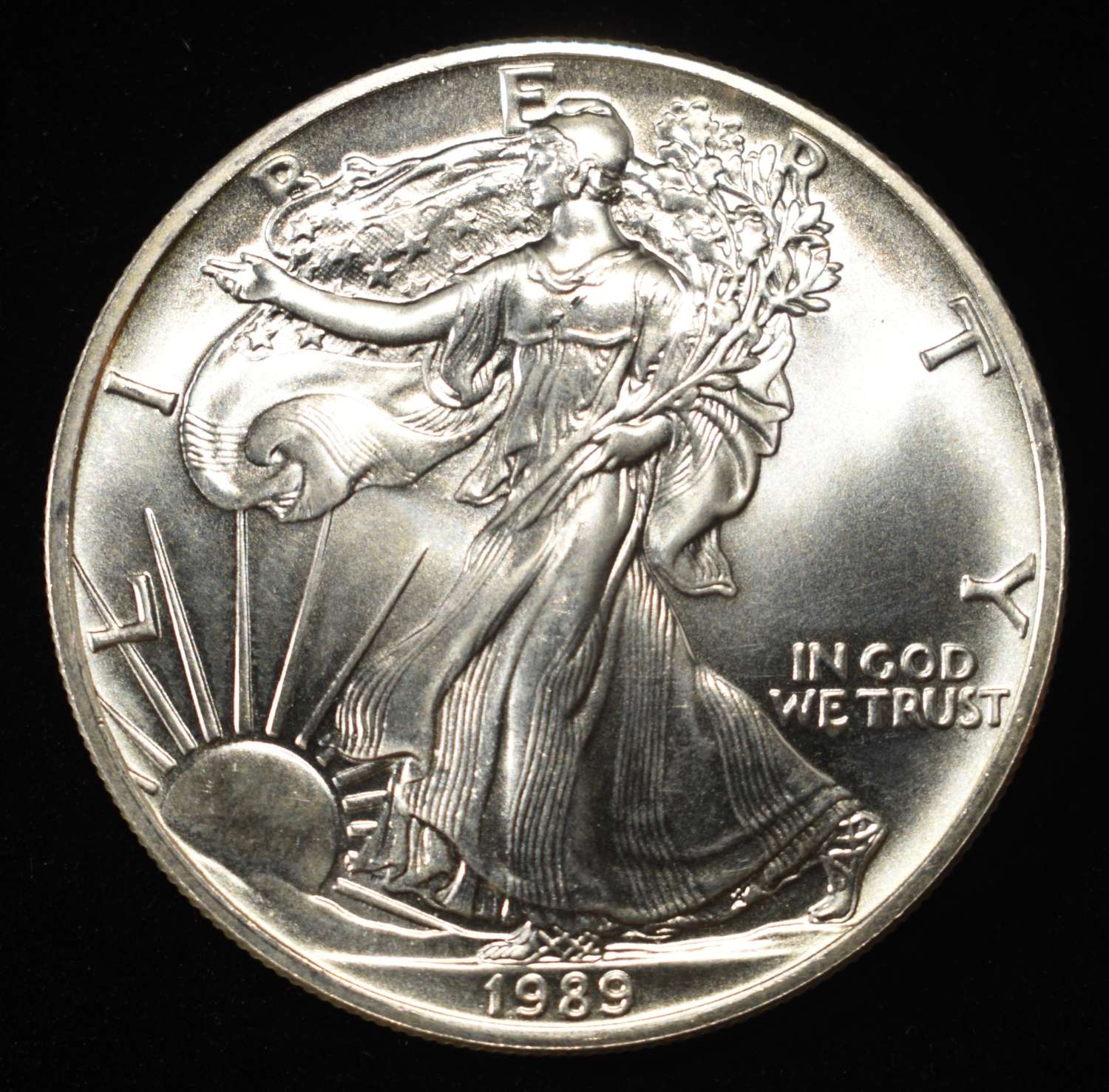 1989 AMERICAN SILVER EAGLE