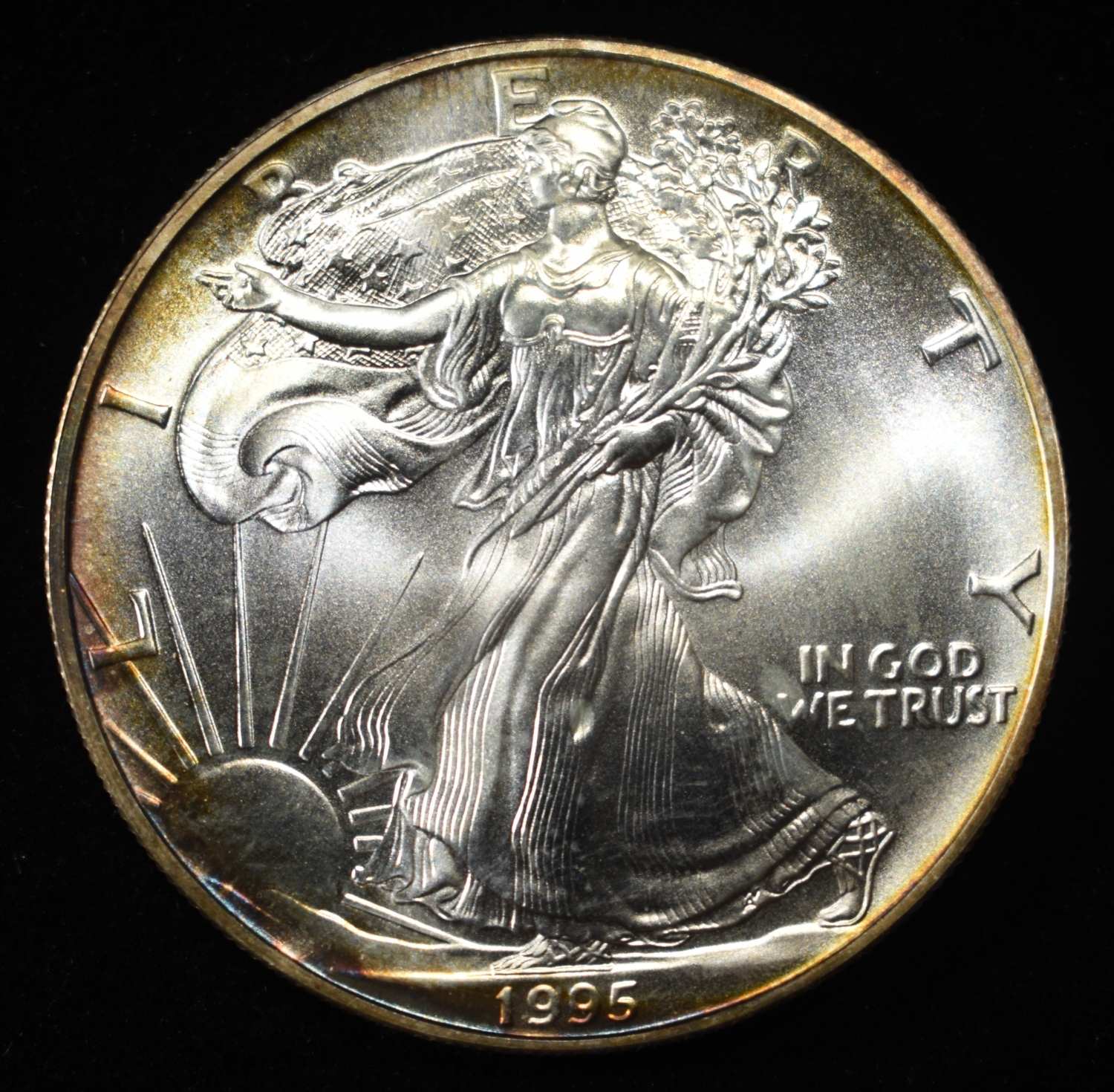 1995 AMERICAN SILVER EAGLE