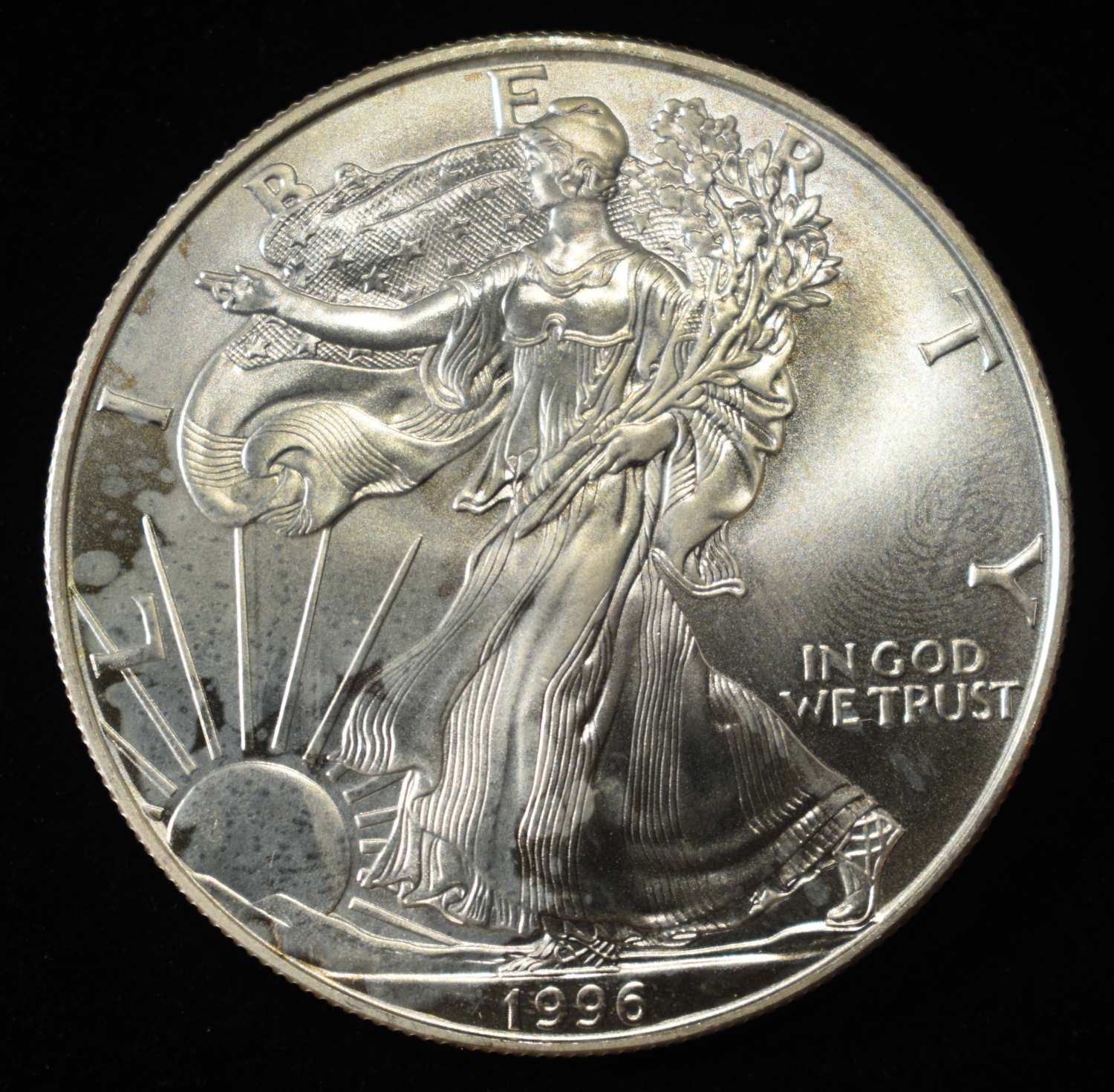 1996 AMERICAN SILVER EAGLE