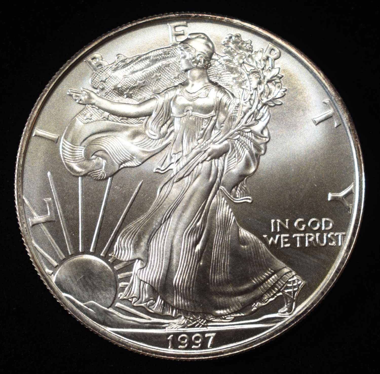 1997 AMERICAN SILVER EAGLE