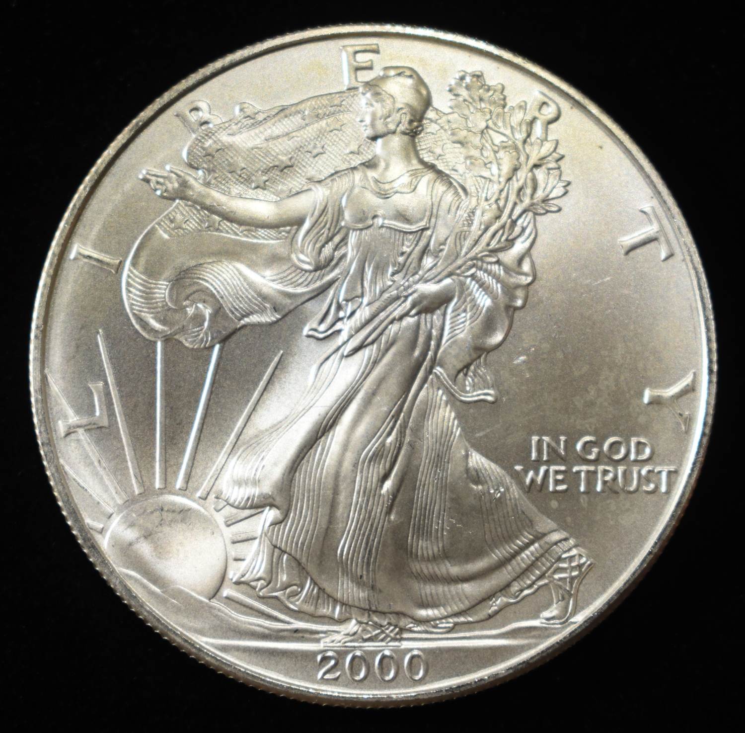 2000 AMERICAN SILVER EAGLE