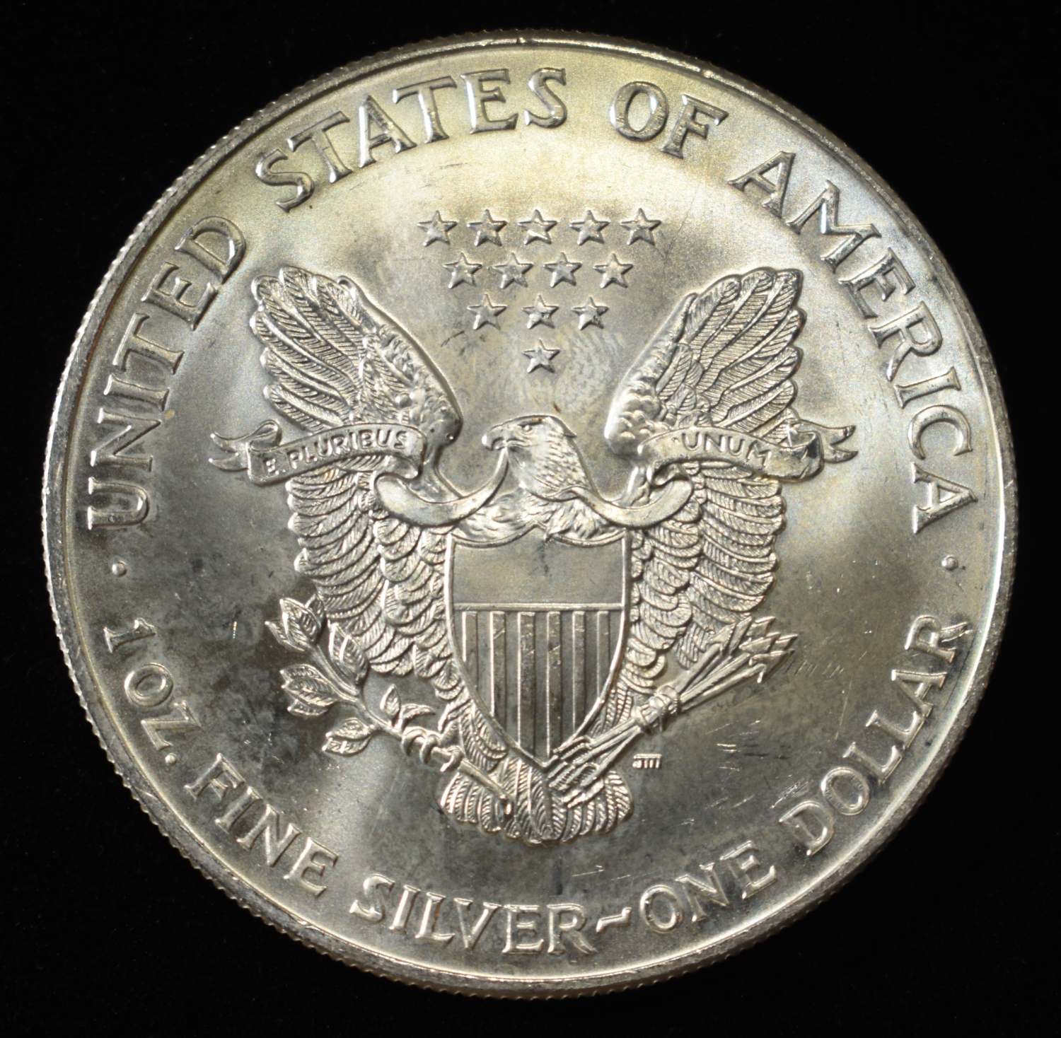 2002 AMERICAN SILVER EAGLE
