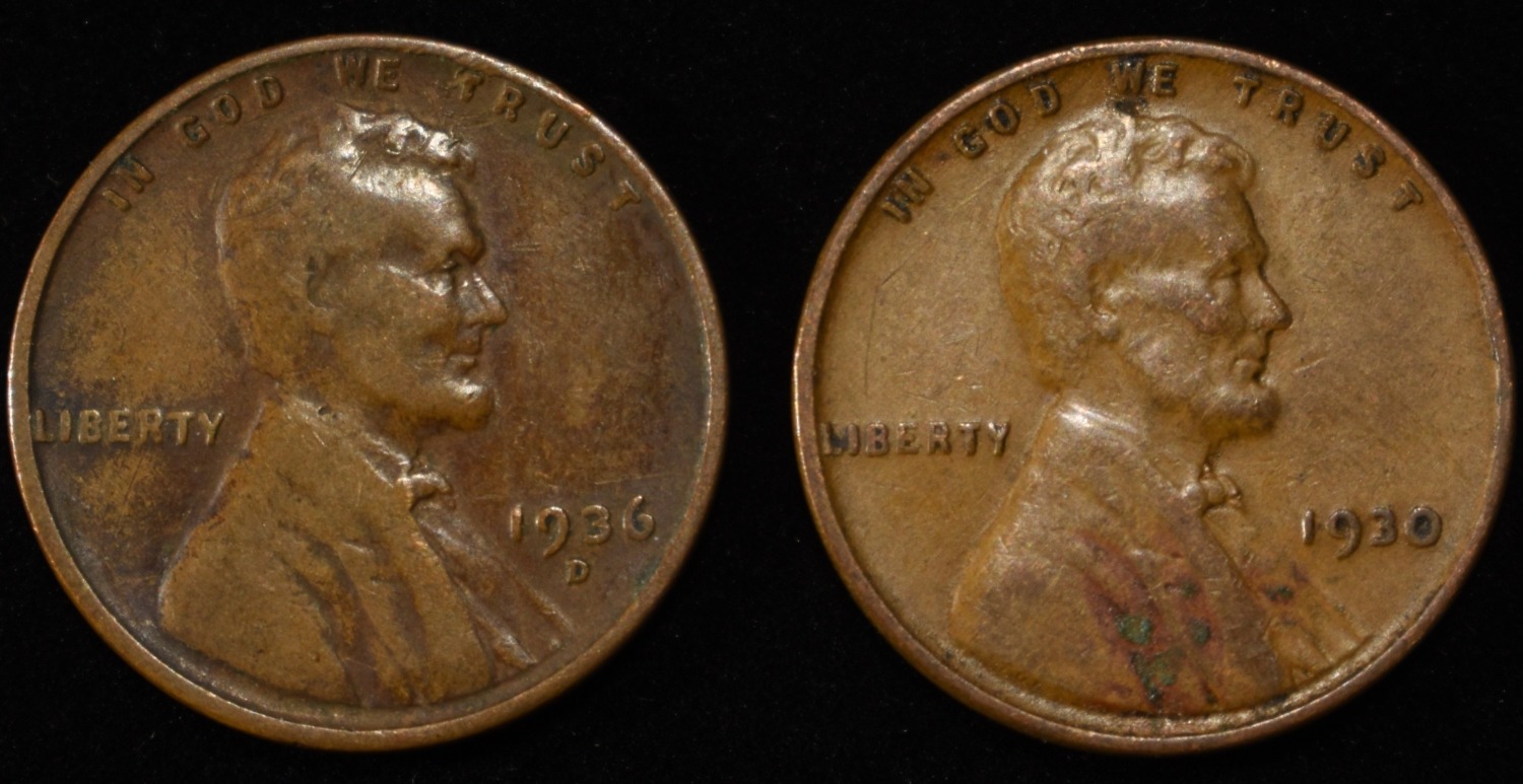 (500) WHEAT CENTS: MIXED DATES