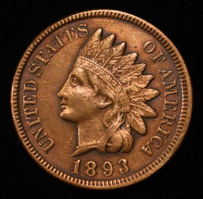 1893 INDIAN HEAD CENT GEM BU RD. CHECK OUT OUR UPCOMING AUCTIONS ESTIMATE $650 - $750.