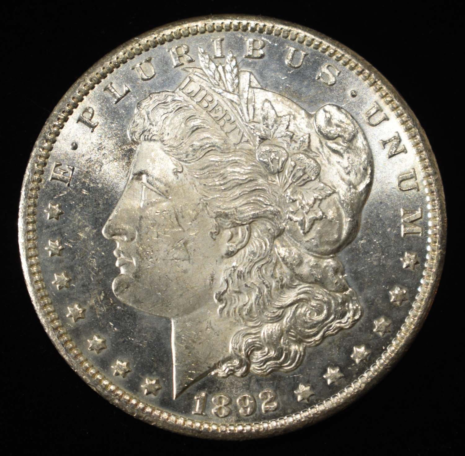 1892-CC MORGAN DOLLAR CH BU PROOF LIKE