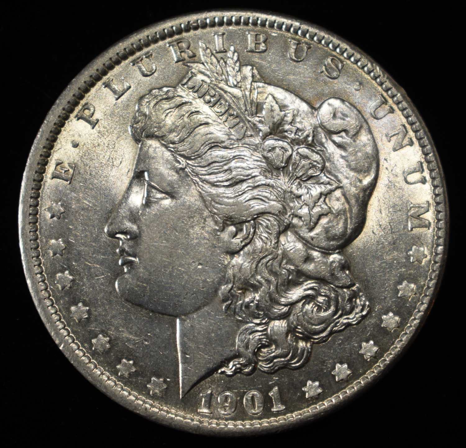1901 MORGAN DOLLAR CH AU