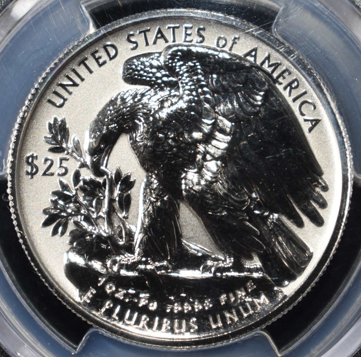 2025-W PALLADIUM $25 PCGS REVERSE PROOF PR70