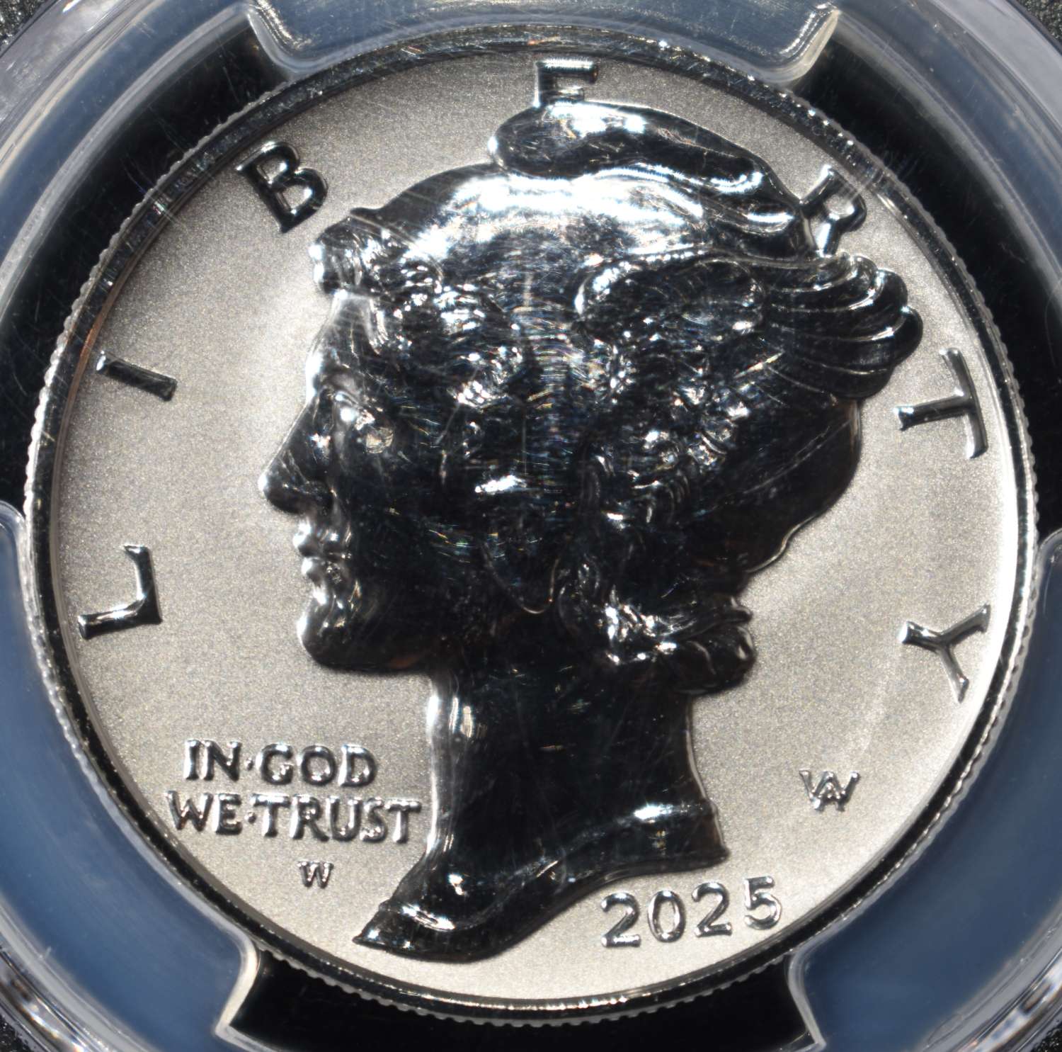 2025-W PALLADIUM $25 PCGS REVERSE PROOF PR70