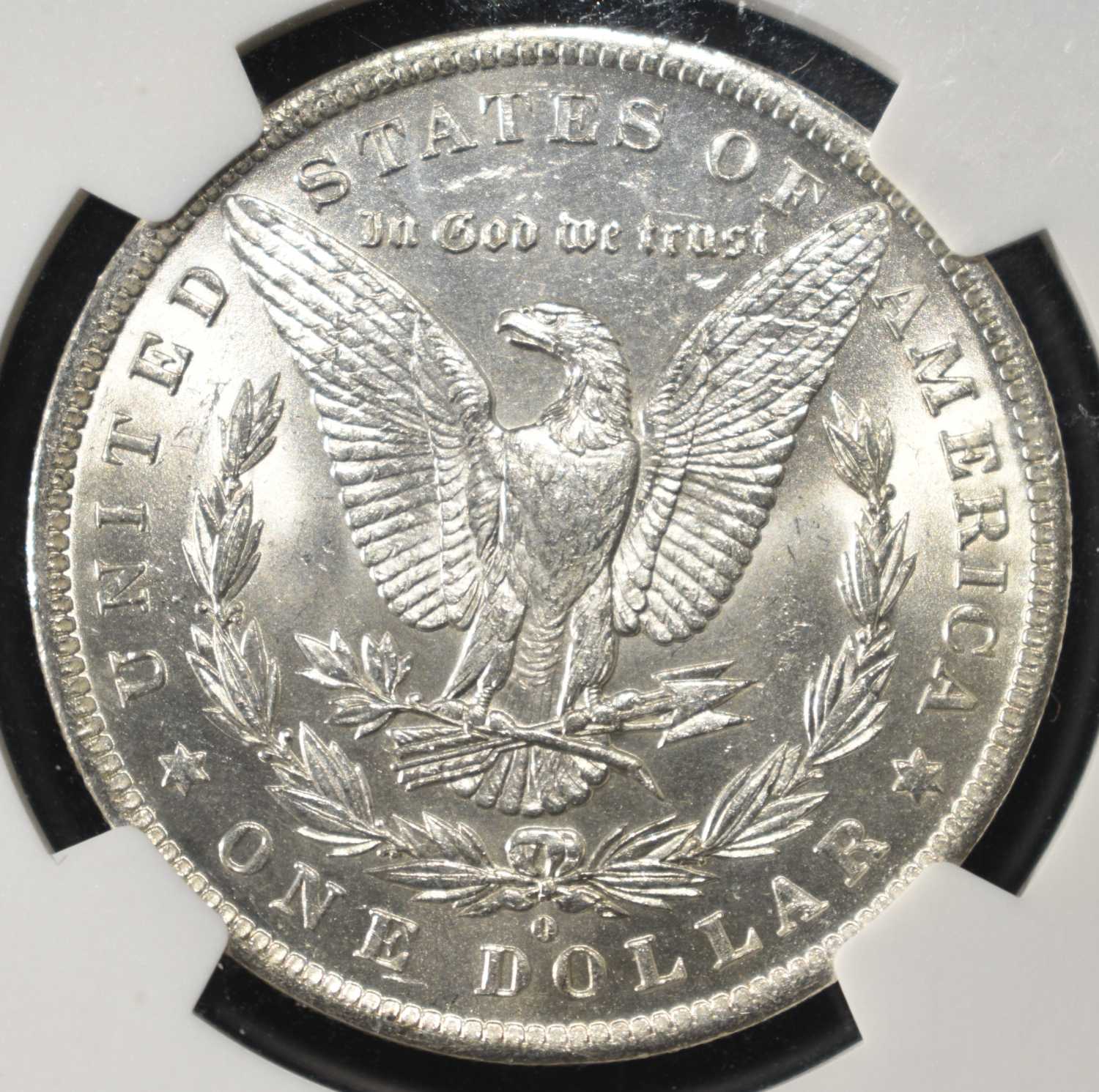 1884-O MORGAN DOLLAR NGC BU