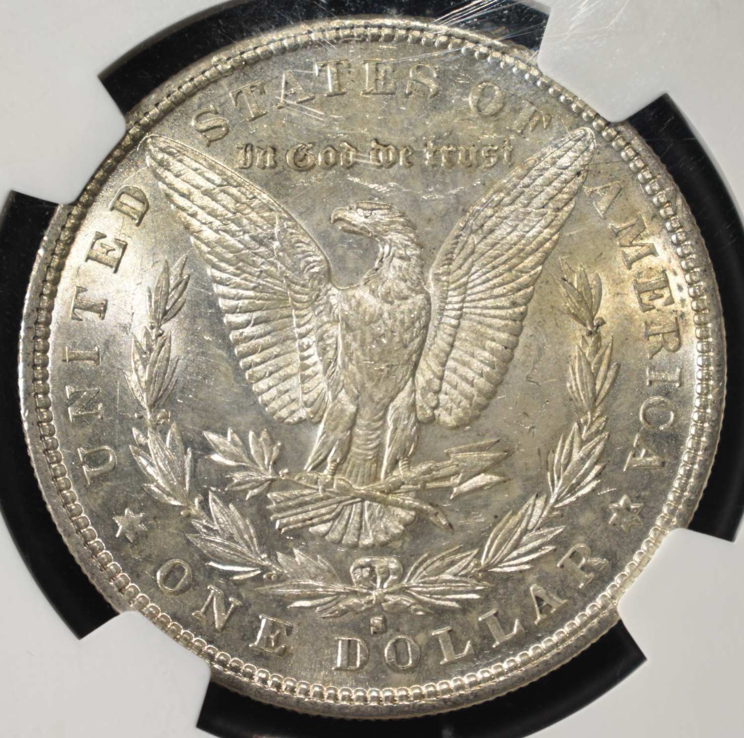 1887-S MORGAN DOLLAR NGC MS-61