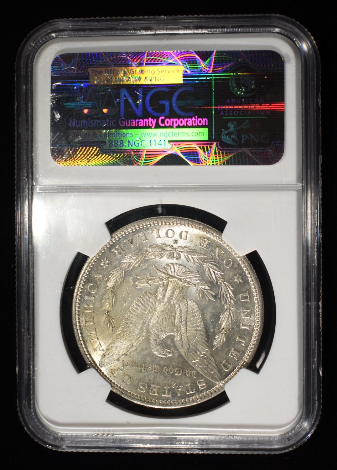 1887-S MORGAN DOLLAR NGC MS-61