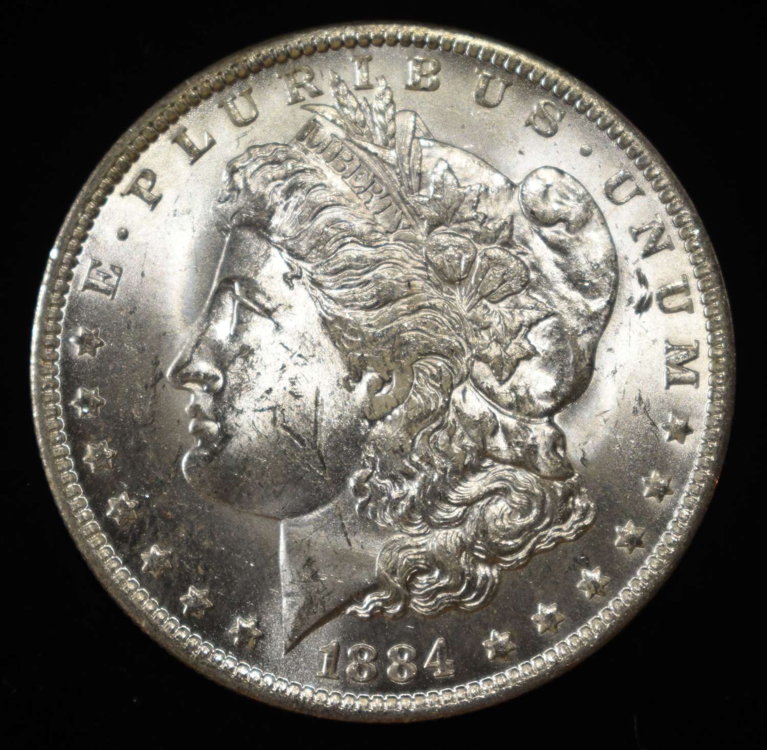 1884-O MORGAN DOLLAR BU