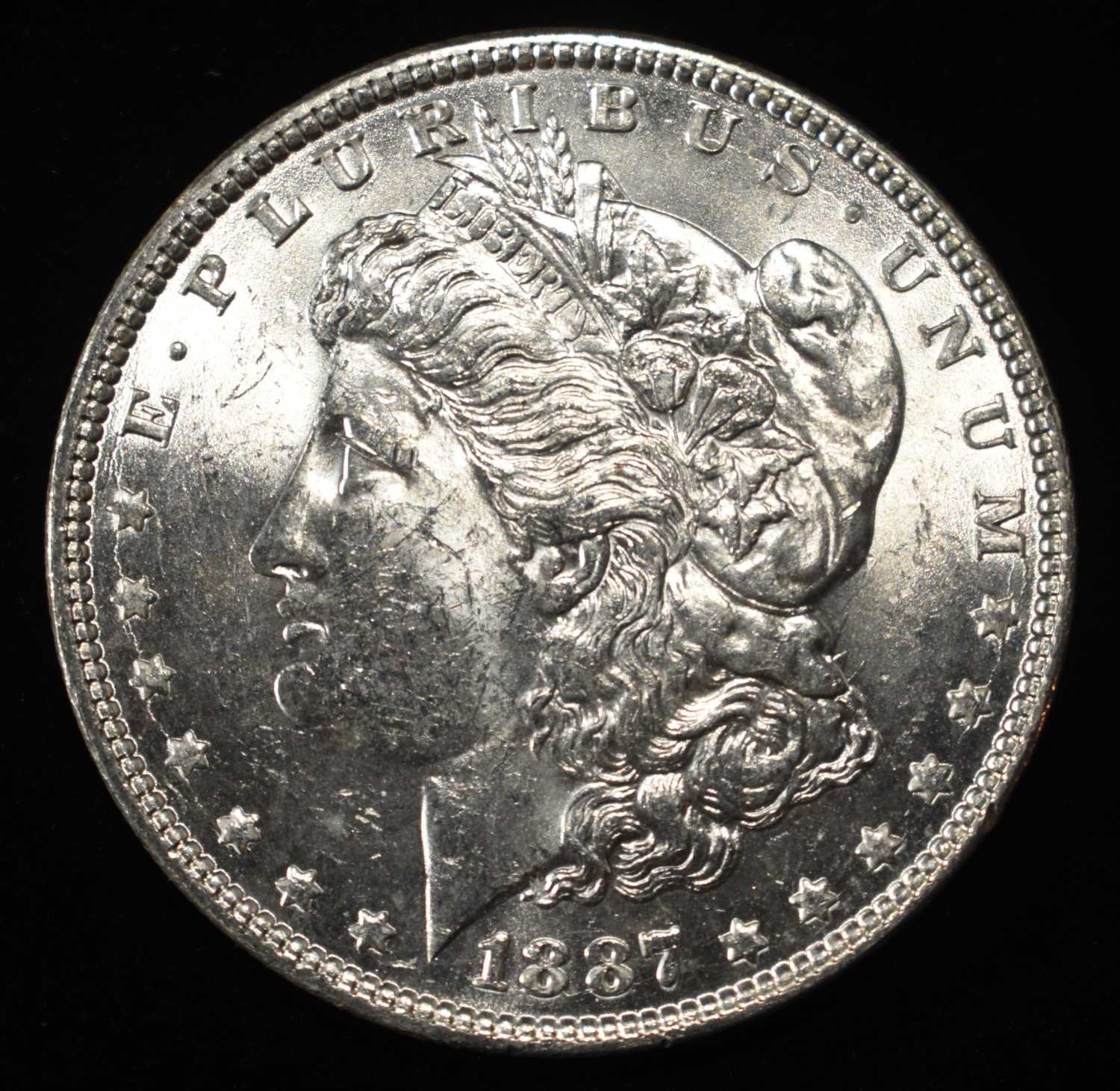 1887 MORGAN DOLLAR BU