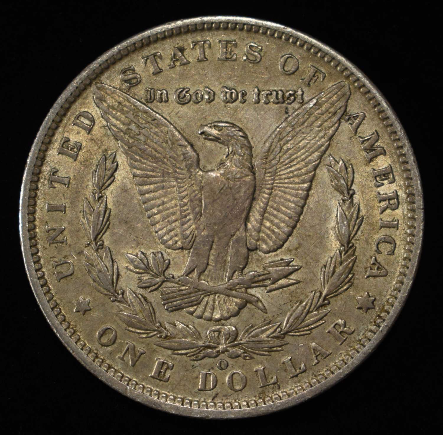 1890-O MORGAN DOLLAR