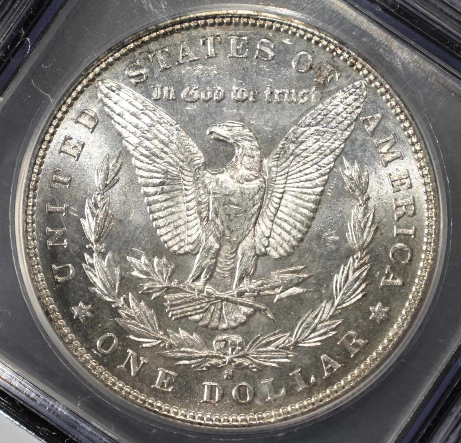 1898-S MORGAN DOLLAR ICG MS-63 PL