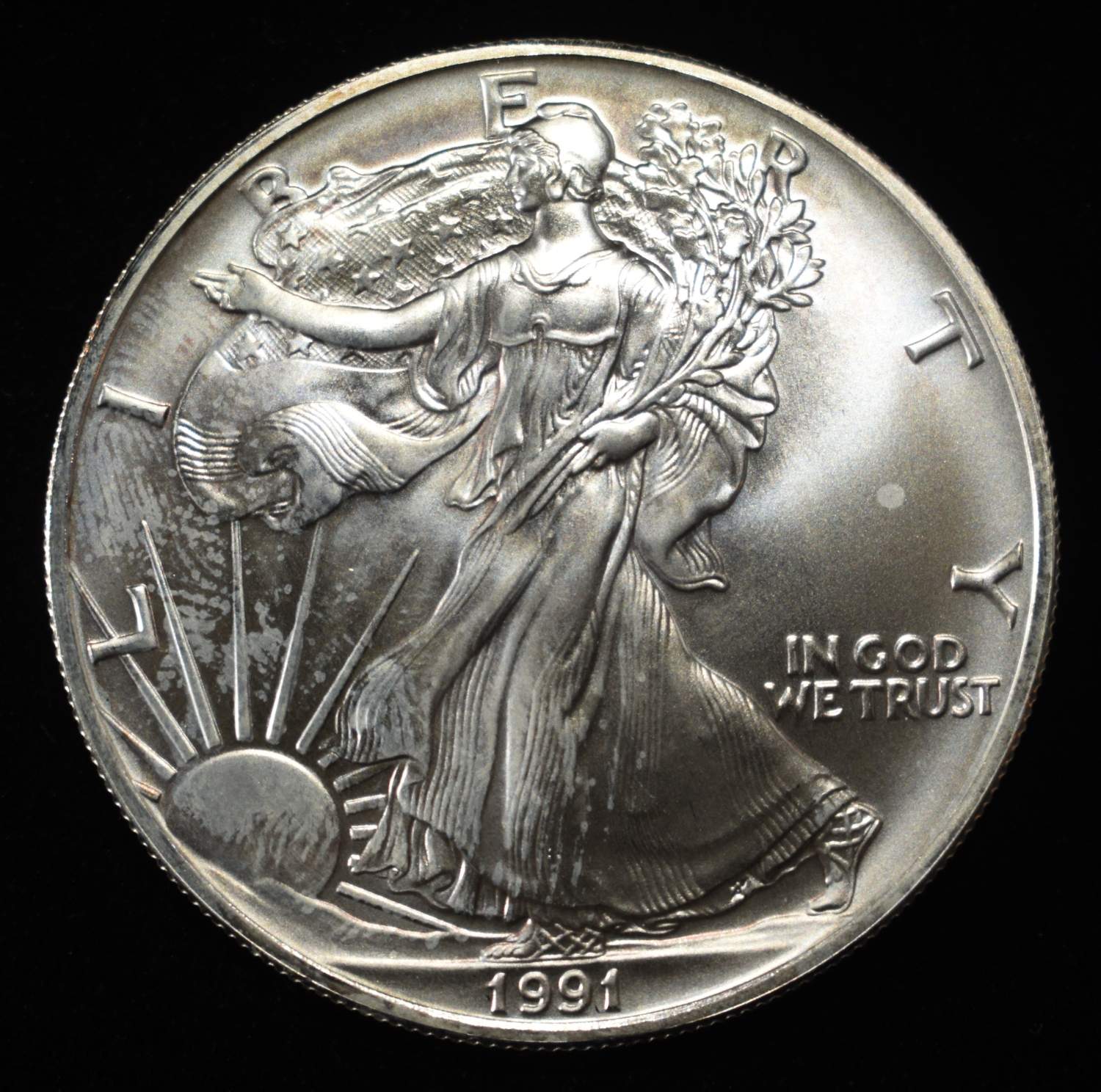 1991 AMERICAN SILVER EAGLE