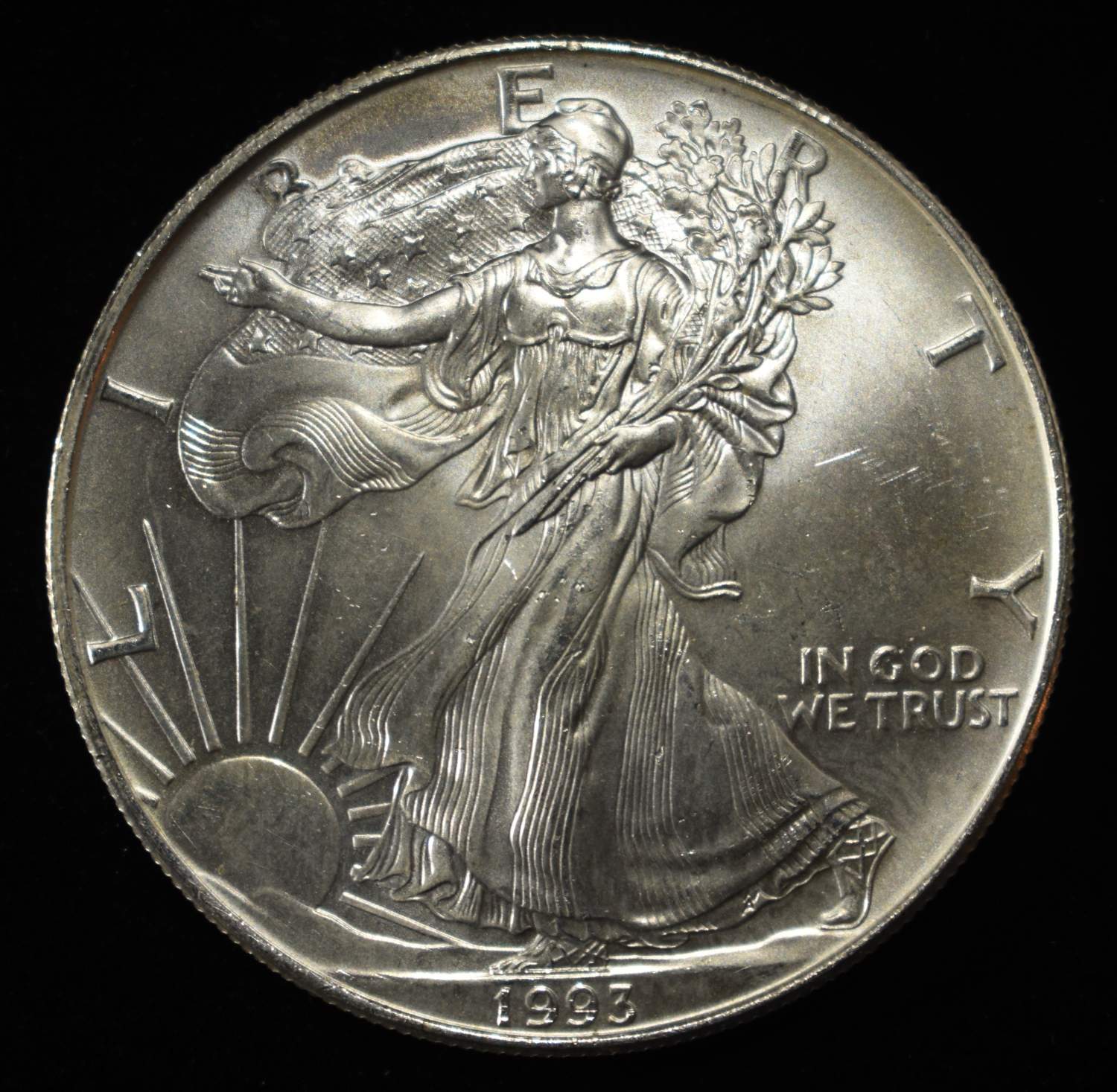 1993 AMERICAN SILVER EAGLE
