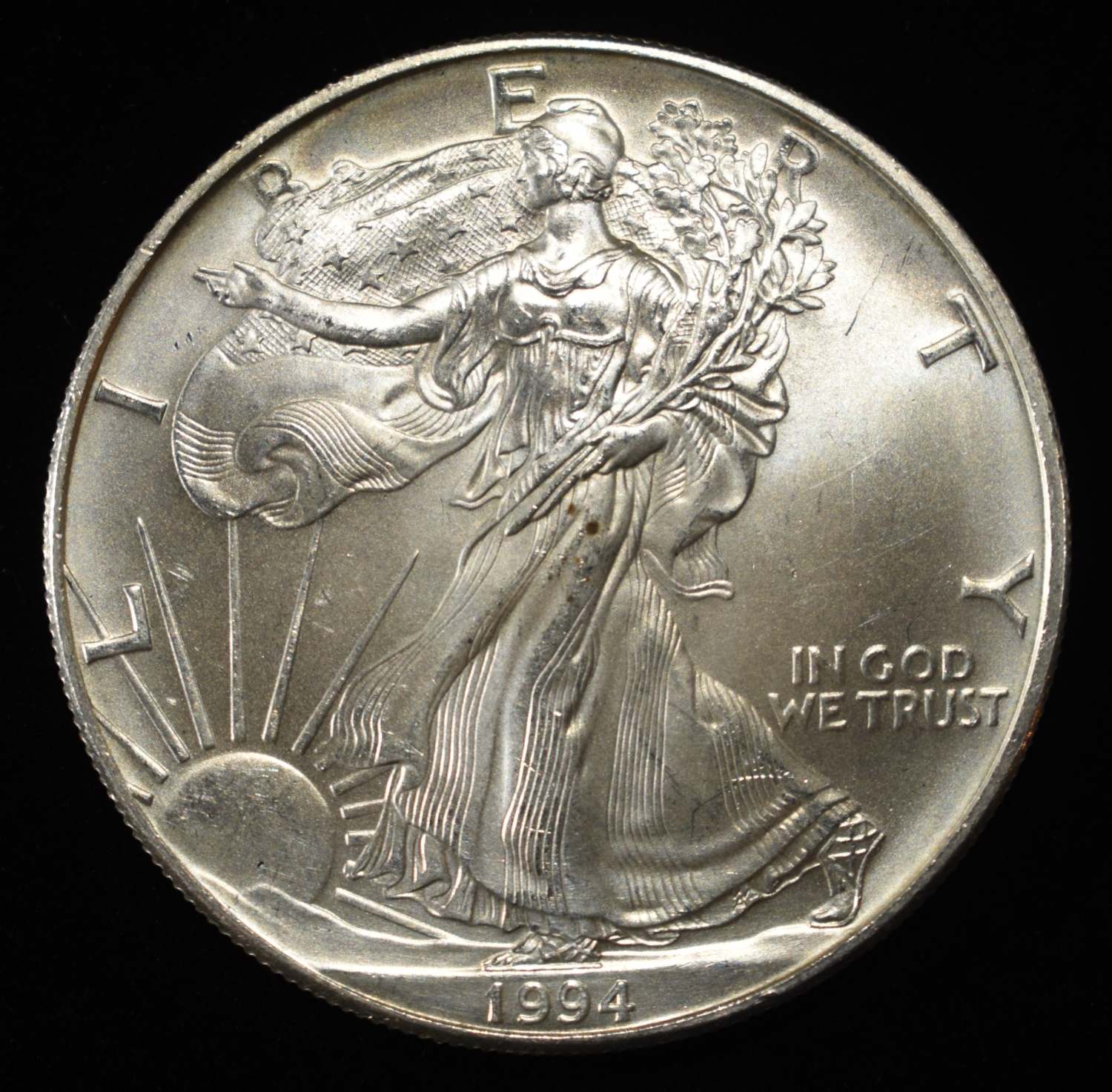 1994 AMERICAN SILVER EAGLE