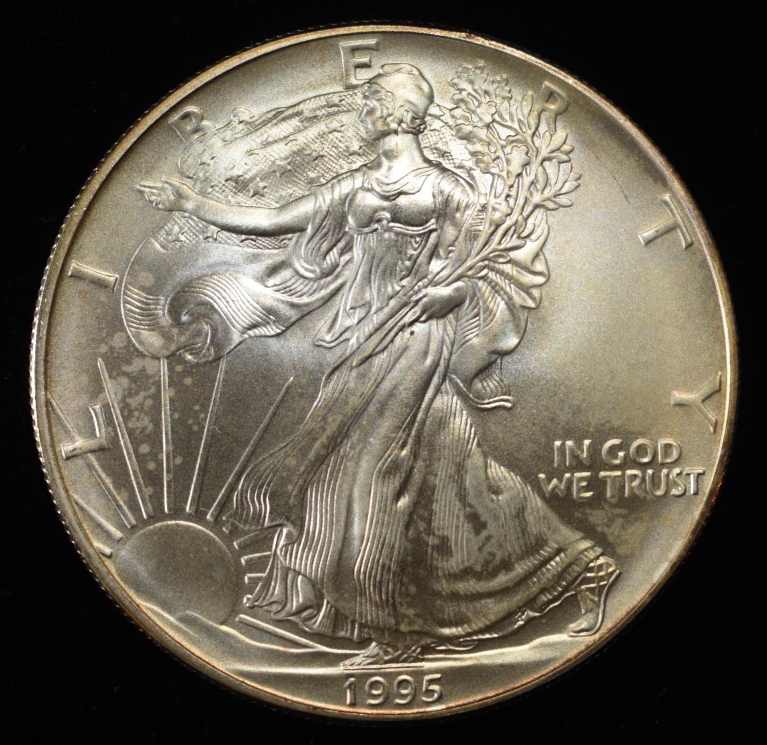 1995 AMERICAN SILVER EAGLE