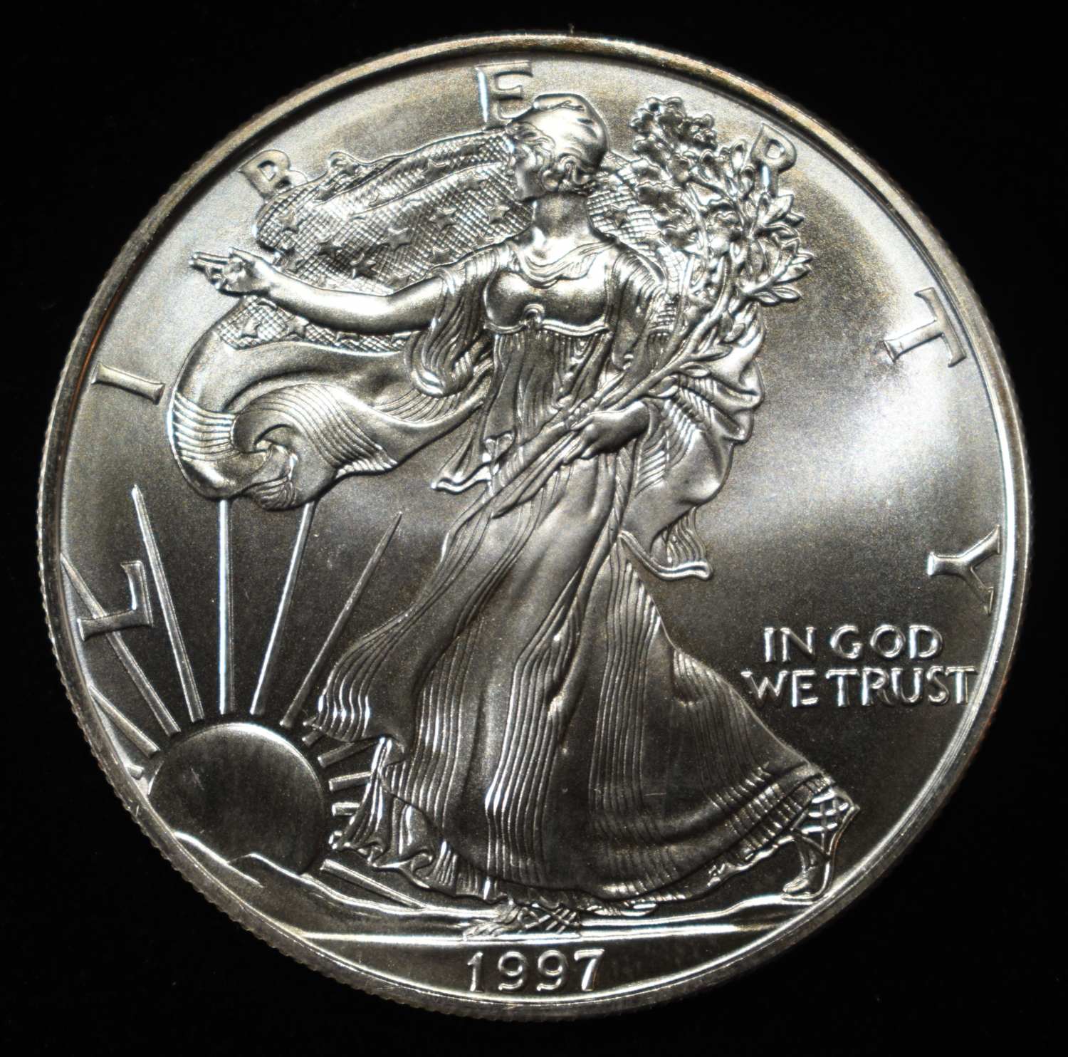 1997 AMERICAN SILVER EAGLE