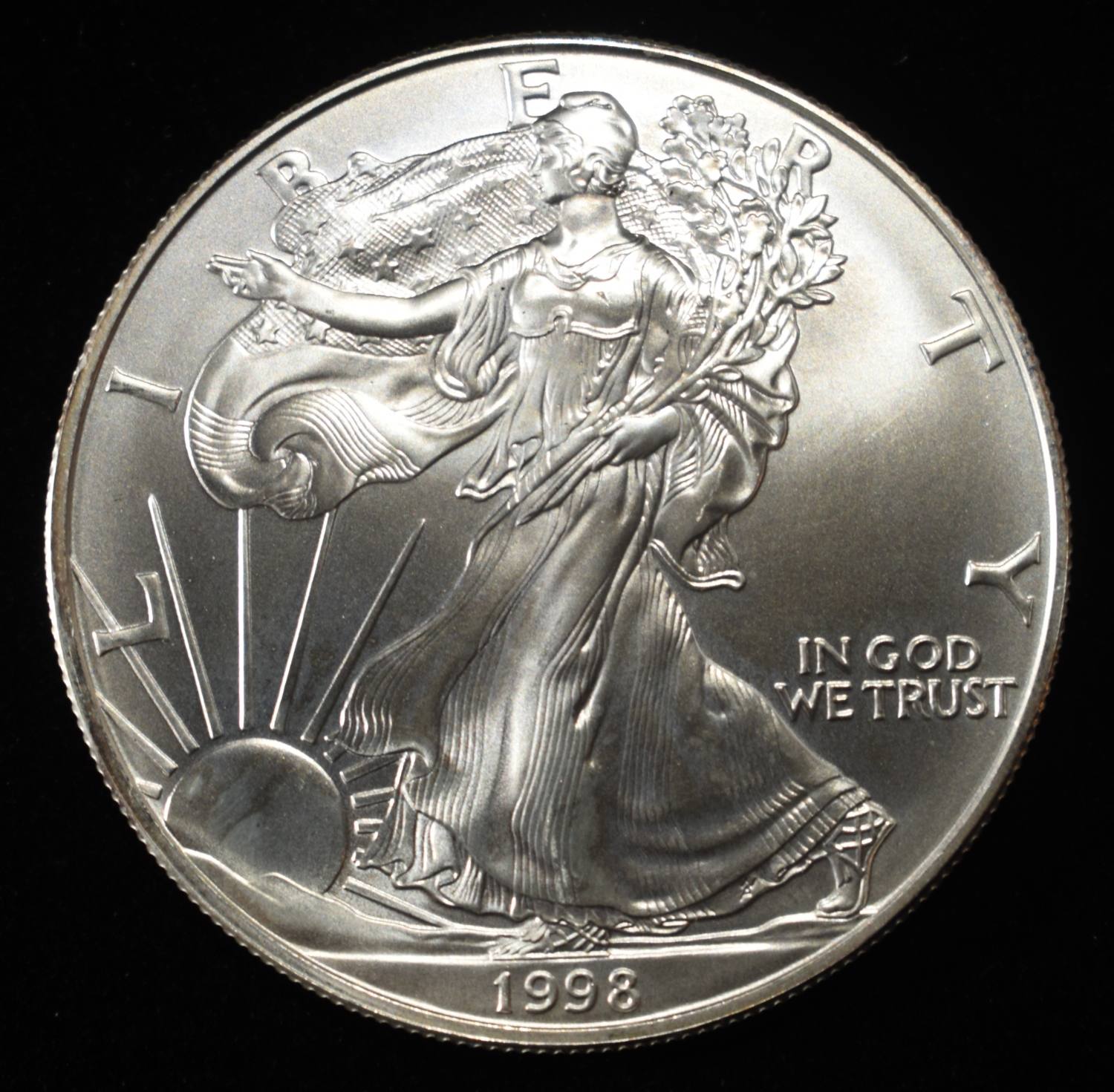 1998 AMERICAN SILVER EAGLE