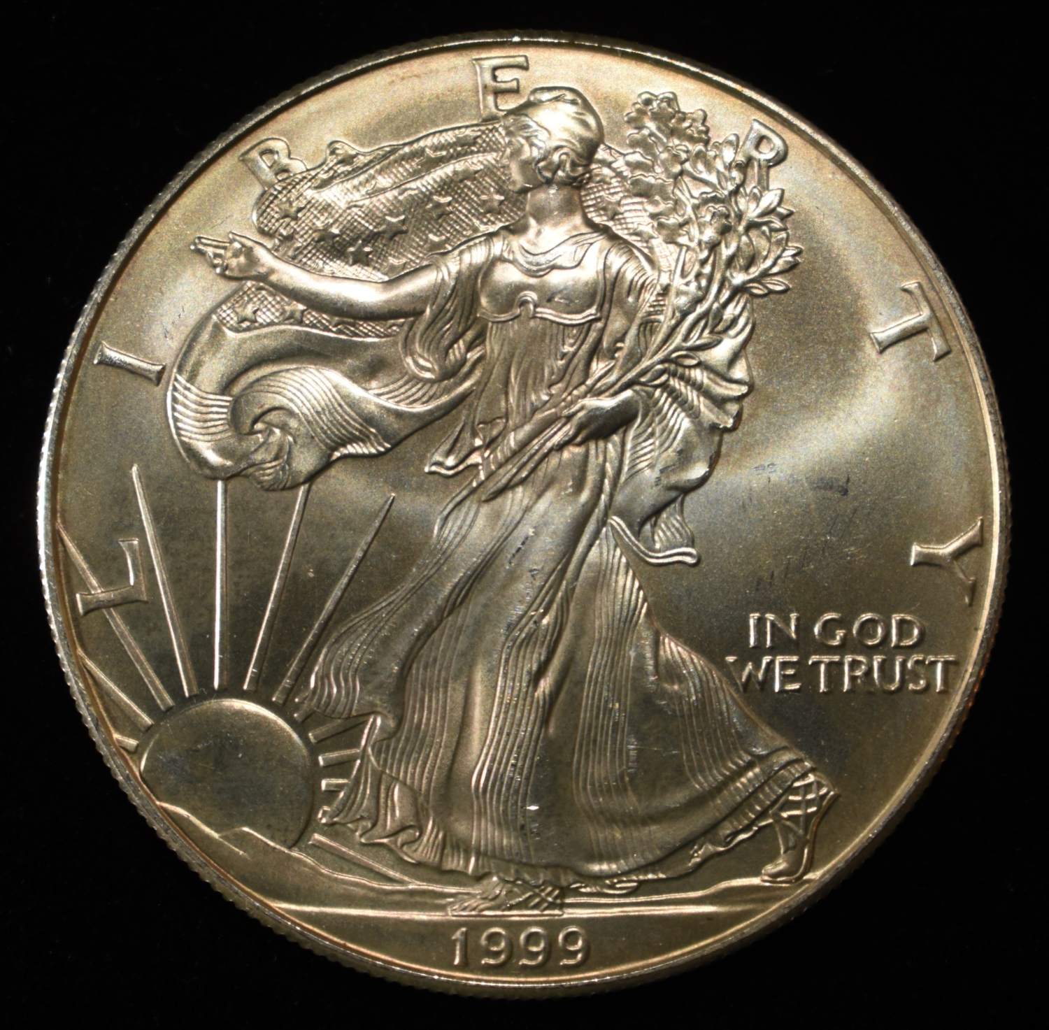 1999 AMERICAN SILVER EAGLE