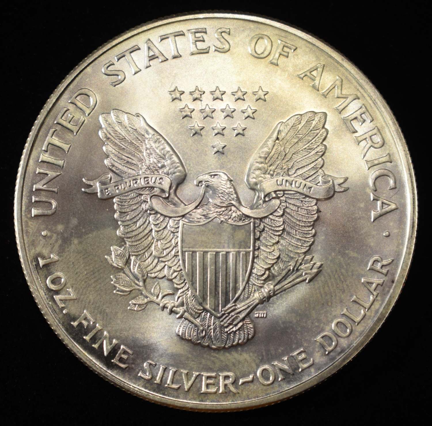 2002 AMERICAN SILVER EAGLE