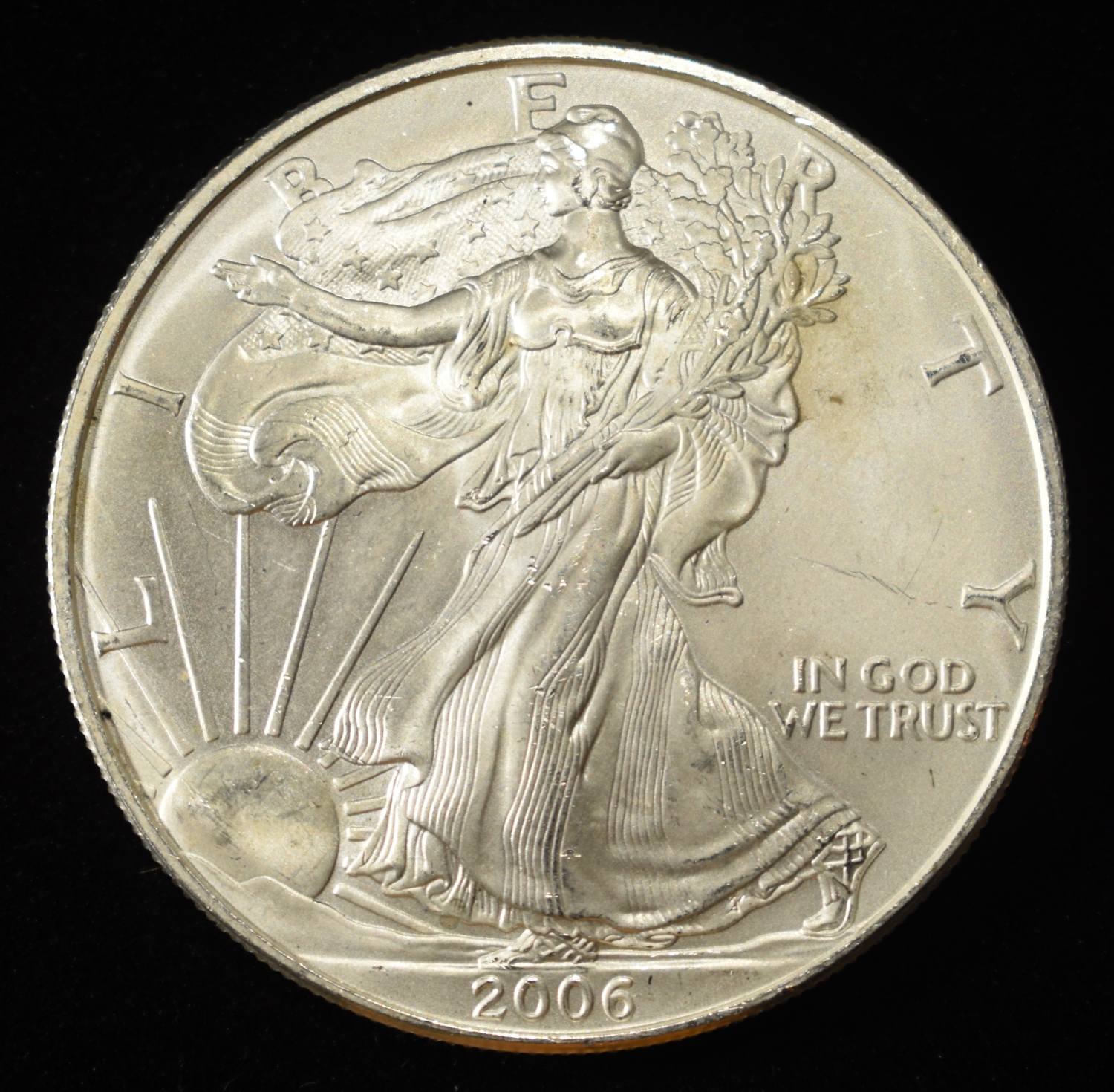 2006 AMERICAN SILVER EAGLE