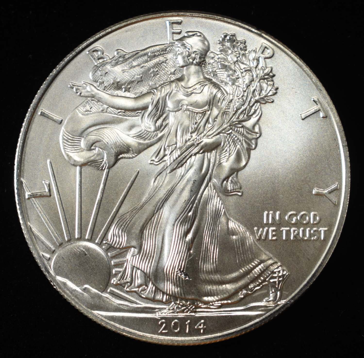 2014 AMERICAN SILVER EAGLE