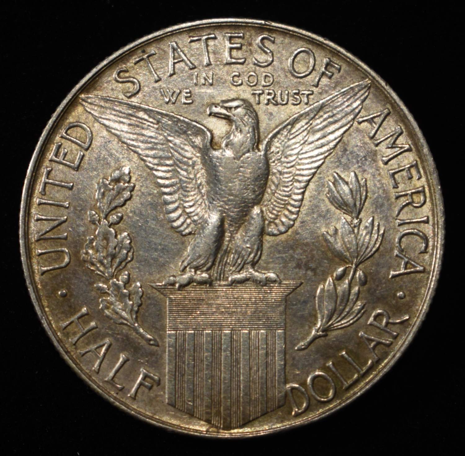 1915-S PAN-PAC COMMEM HALF DOLLAR AU