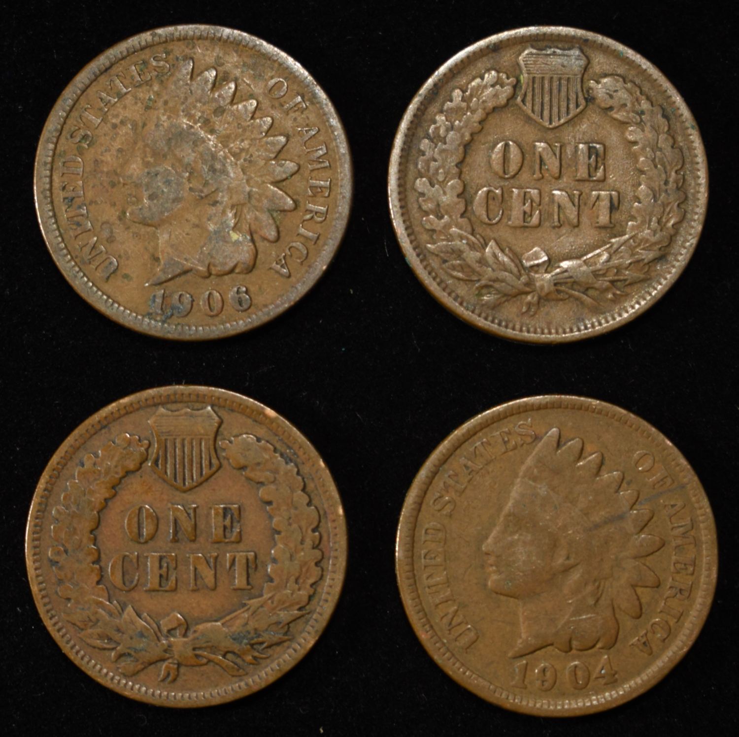 (50) INDIAN CENTS