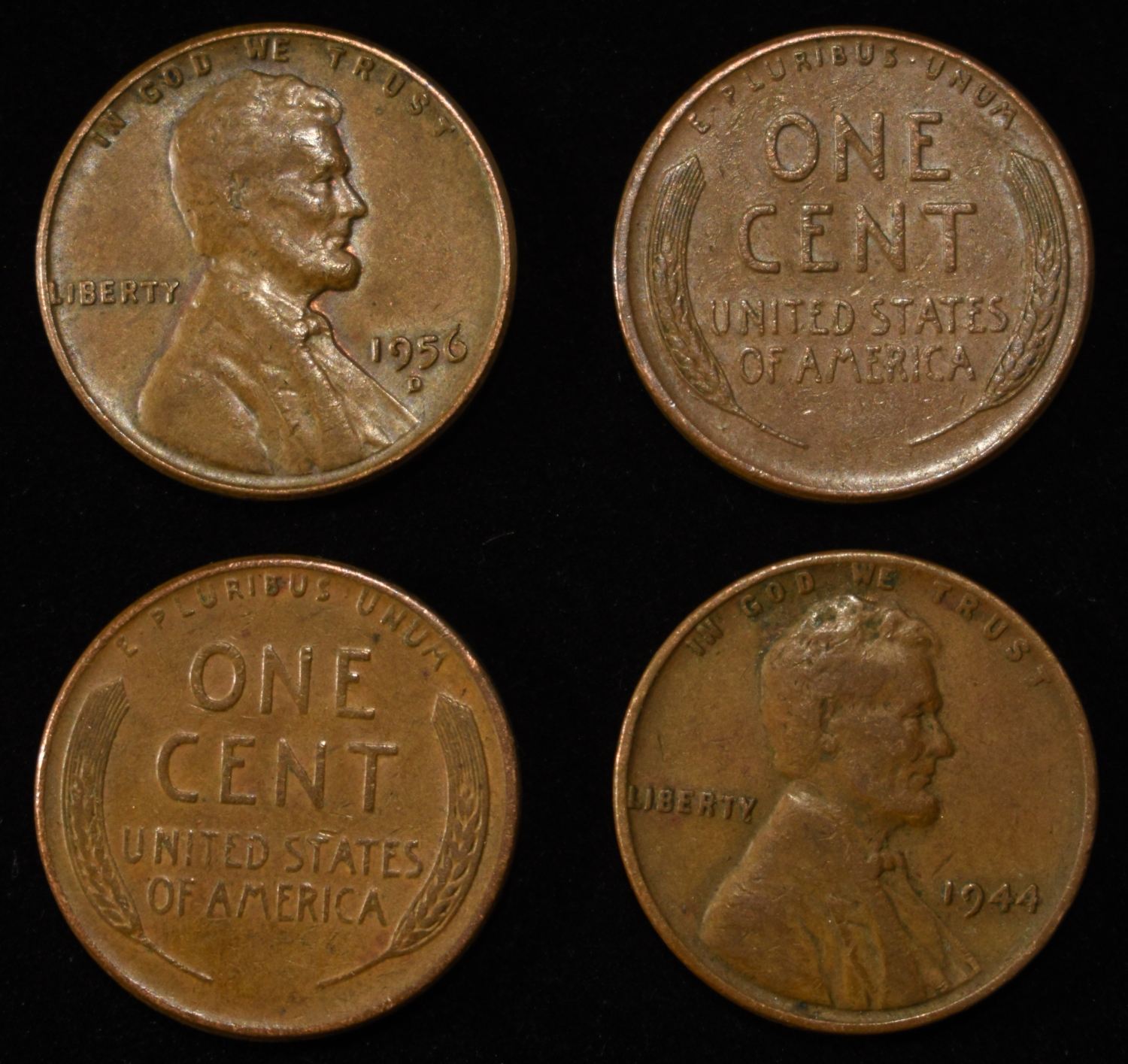 (500) WHEAT CENTS